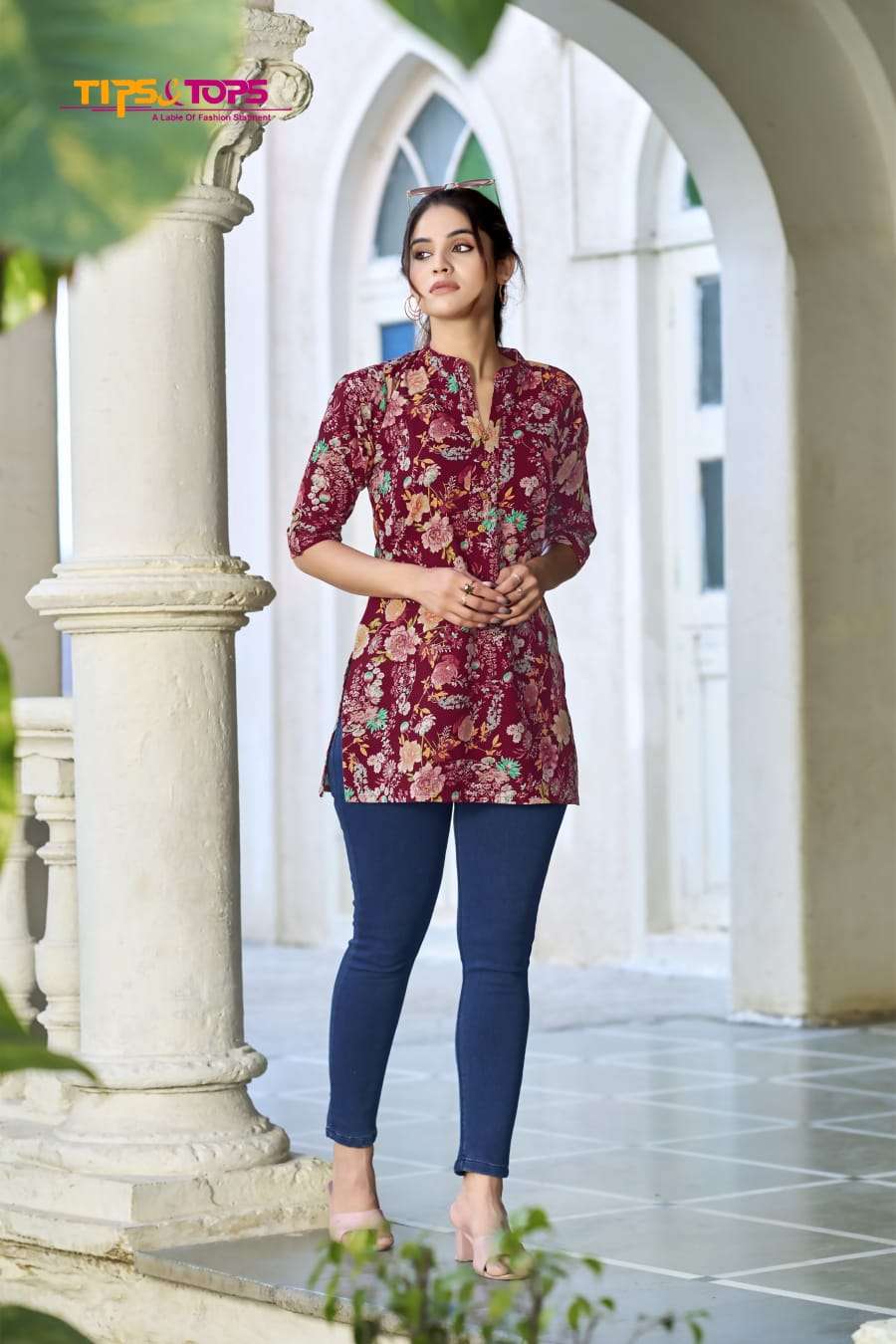 TIPS AND TOPS COTTON SHORTIES VOL 6 COTTON PRINT FANCY TOP