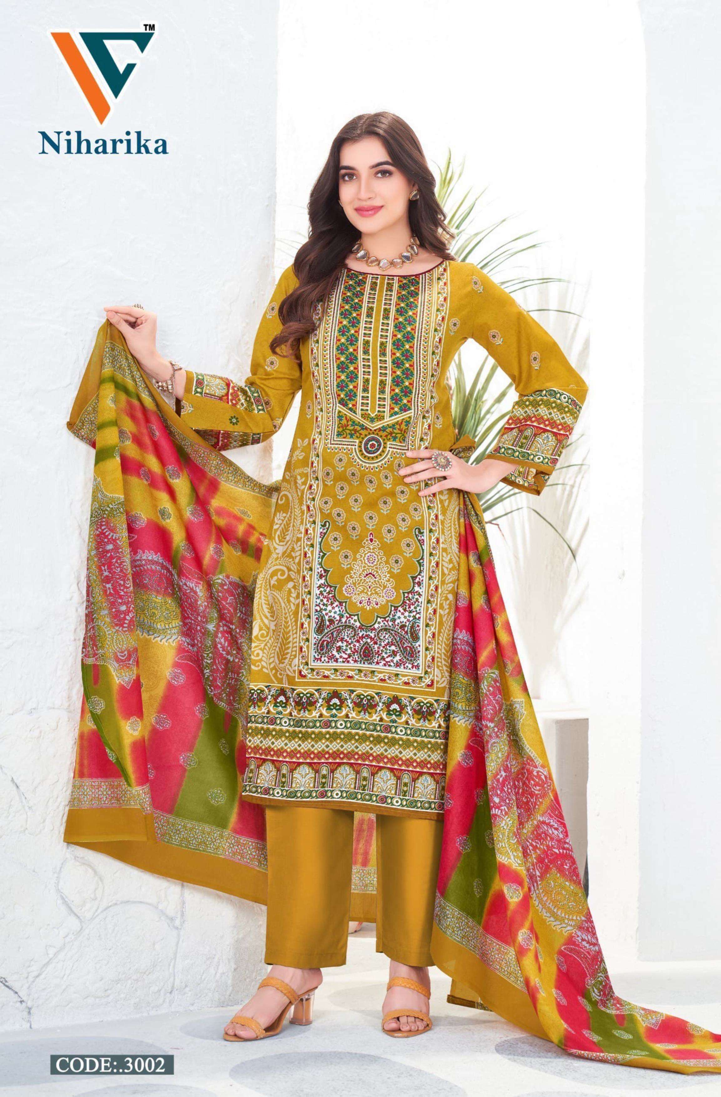 VANDANA‎‎‎‎ CREATION NIHARIKA VOL 3 COTTON DIGITAL PRINTS SALWAR SUIT