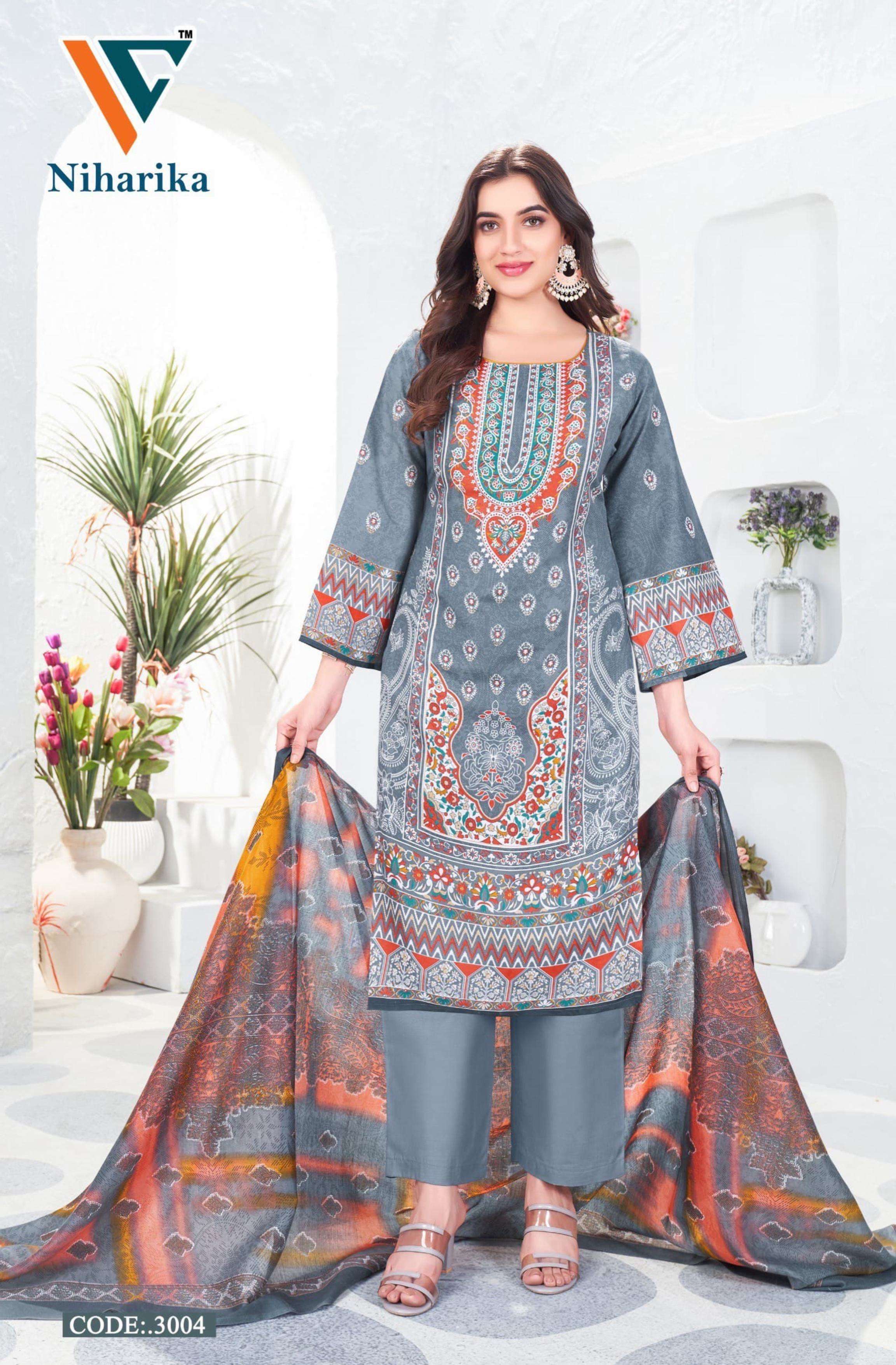 VANDANA‎‎‎‎ CREATION NIHARIKA VOL 3 COTTON DIGITAL PRINTS SALWAR SUIT
