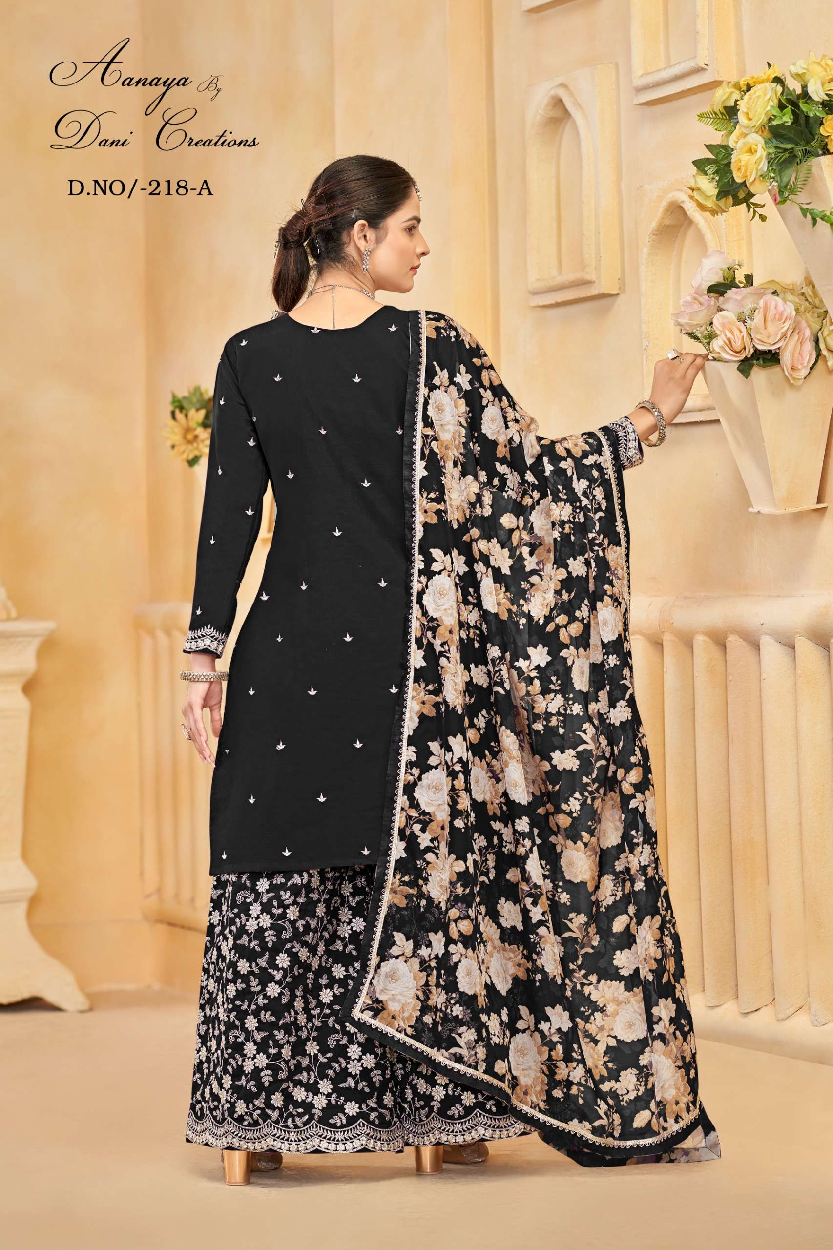 DANI CREATION AANAYA VOL 218 SILK HEAVY DESIGNER PARTY WEAR SUIT