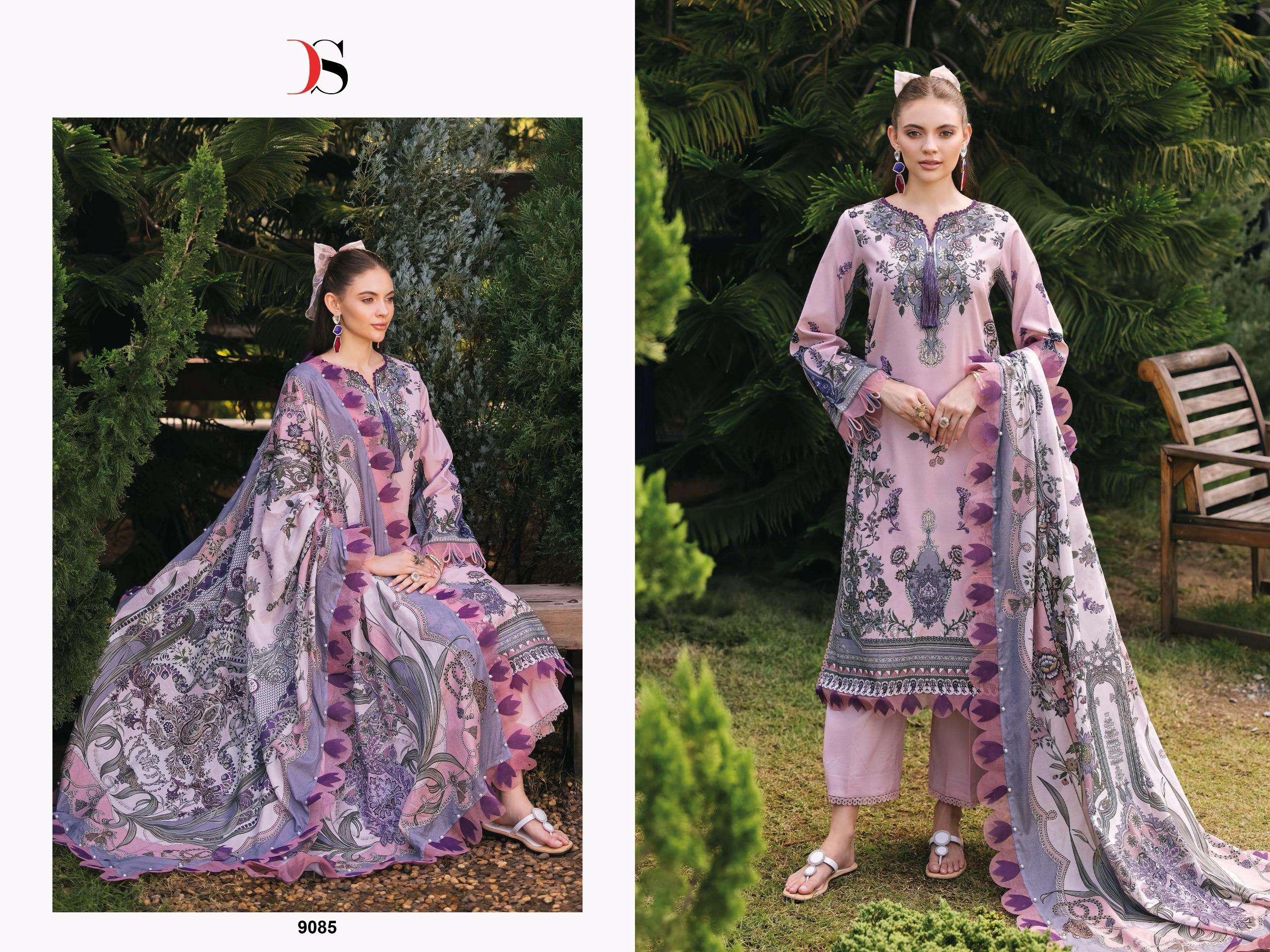 DEEPSY SUITS JADE URBAN LAWN 25 COTTON PATCH EMBROIDERY WORK SUIT