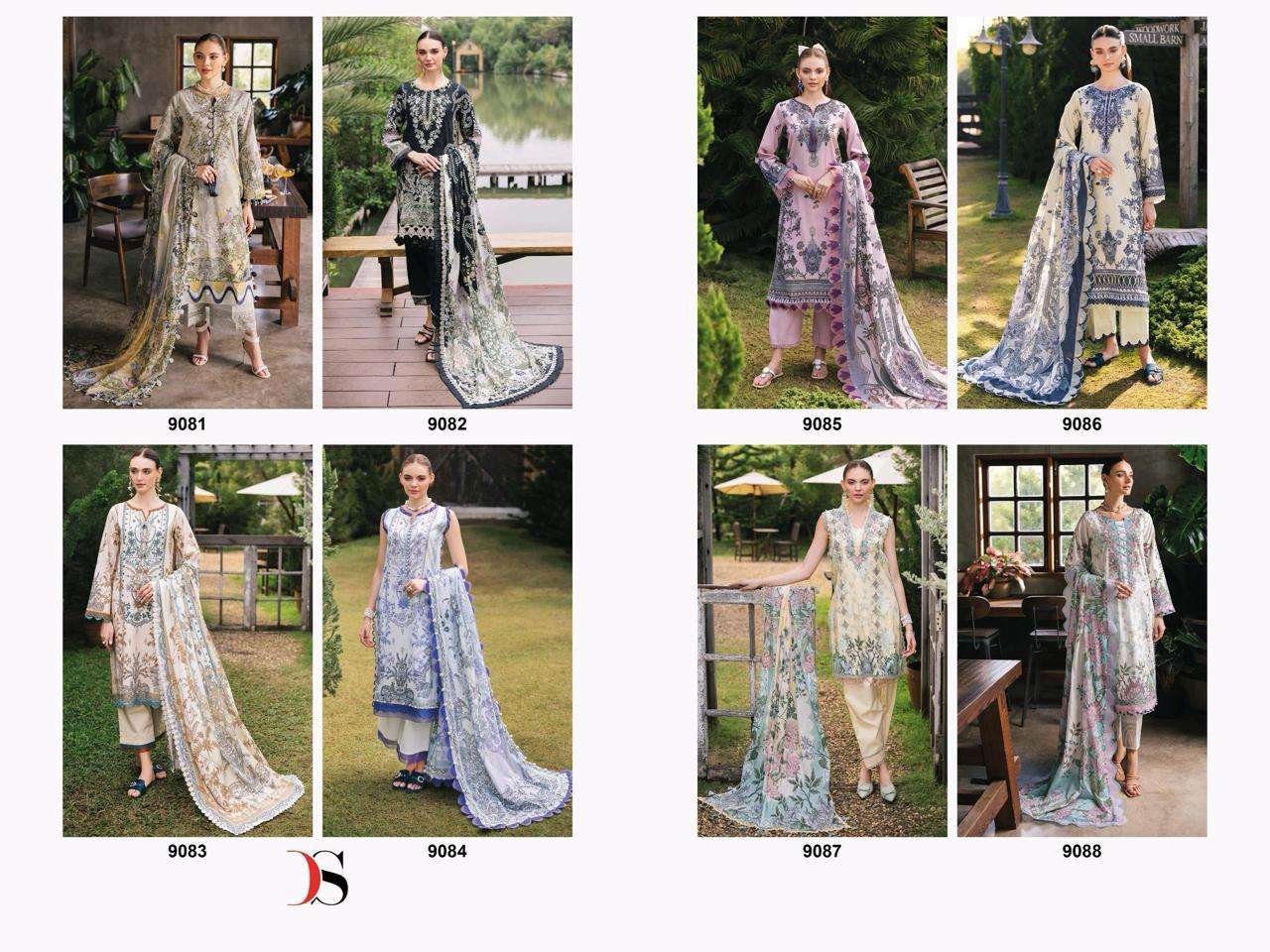 DEEPSY SUITS JADE URBAN LAWN 25 COTTON PATCH EMBROIDERY WORK SUIT