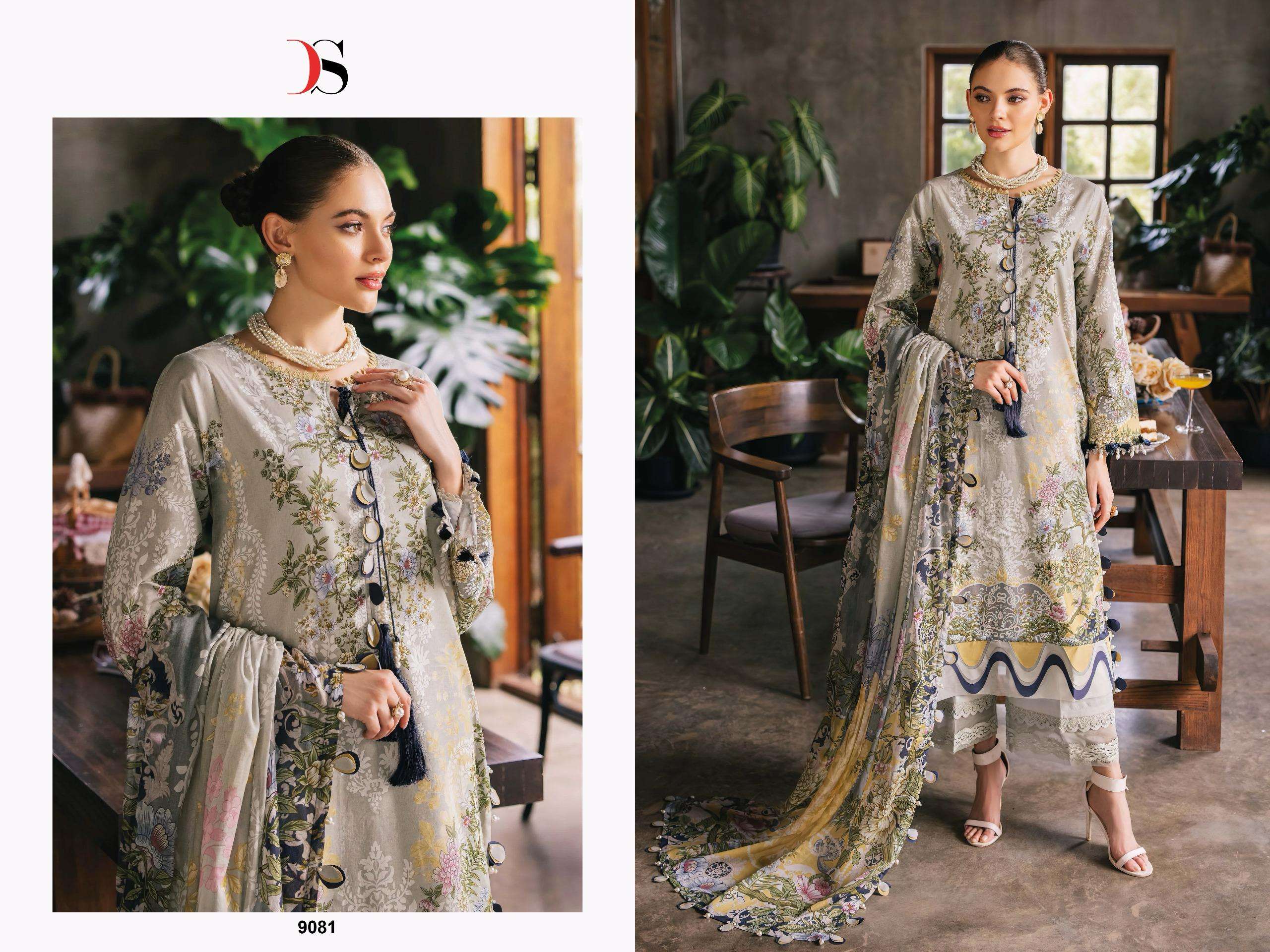 DEEPSY SUITS JADE URBAN LAWN 25 COTTON PATCH EMBROIDERY WORK SUIT