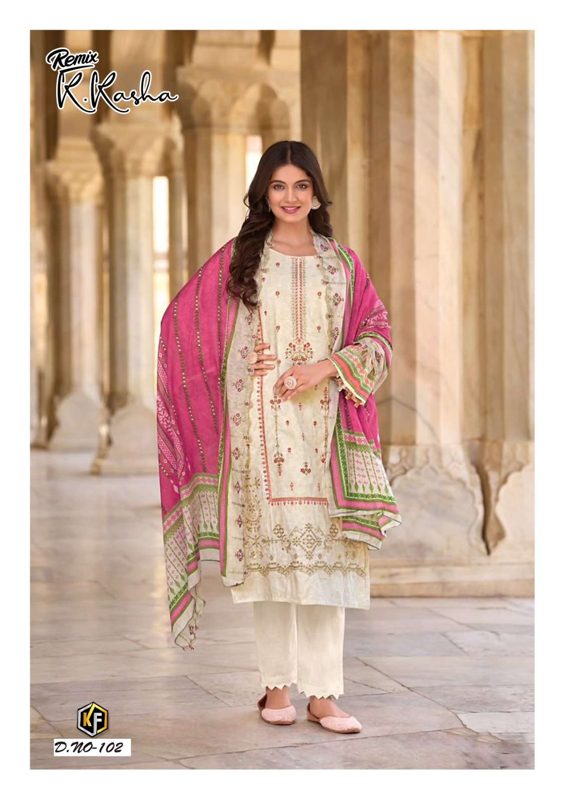 KEVAL FAB K KASHA REMIX COTTON DIGITAL KARACHI PRINTS SALWAR SUIT