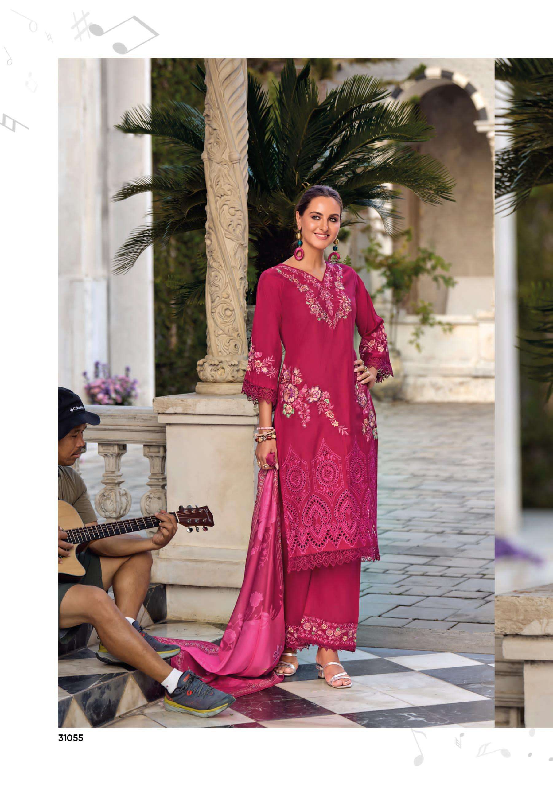 LADY LEELA VARA VISCOSE BEAUTIFUL LOOK DESIGNER LADIES SUIT