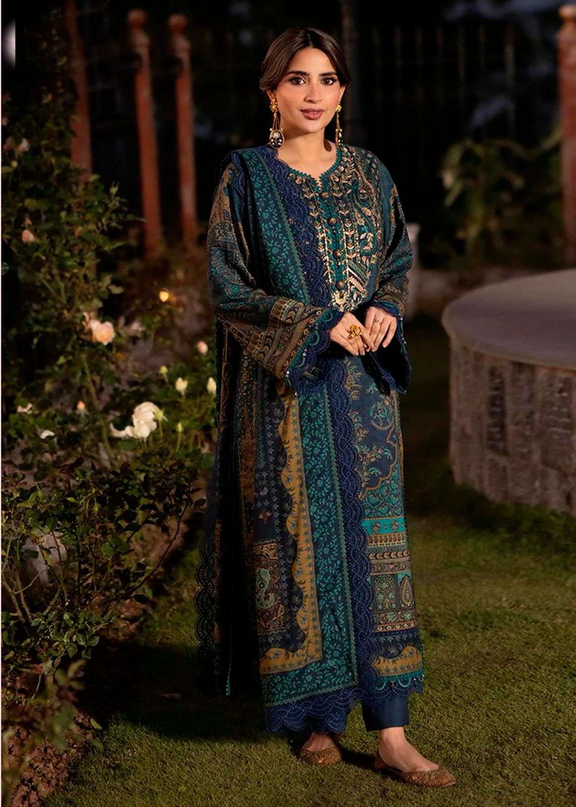 MARYAM HUSSAIN GULAAB VOL 3 COTTON DIGITAL KARACHI PRINTS SUIT