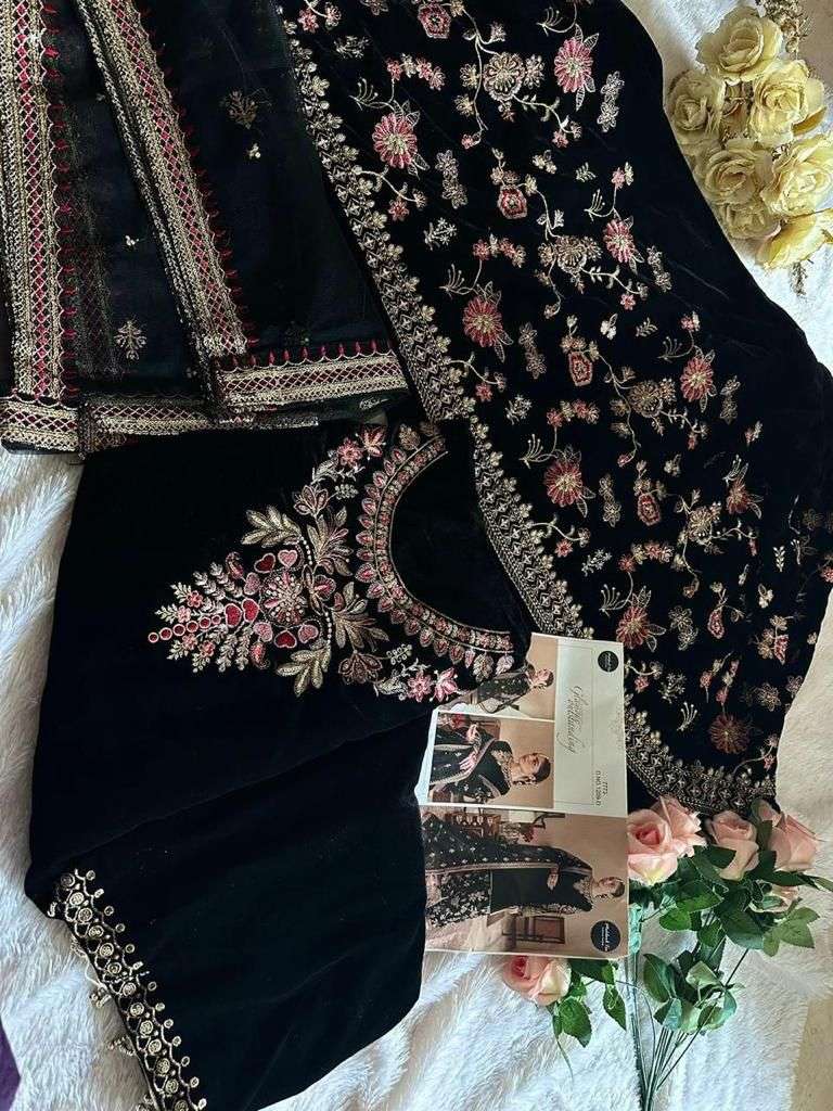 MEHBOOB TEX DESIGN NO - 1209 ACD RAYON EMBROIDERED WORK PAKISTANI SALWAR SUIT