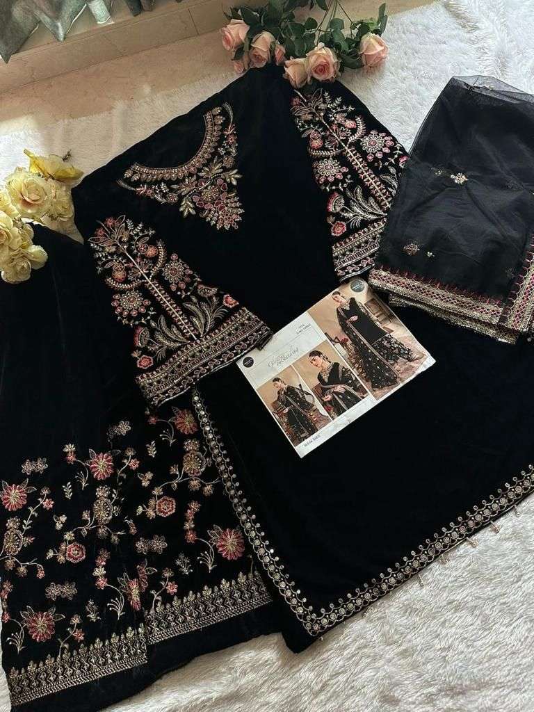 MEHBOOB TEX DESIGN NO - 1209 ACD RAYON EMBROIDERED WORK PAKISTANI SALWAR SUIT