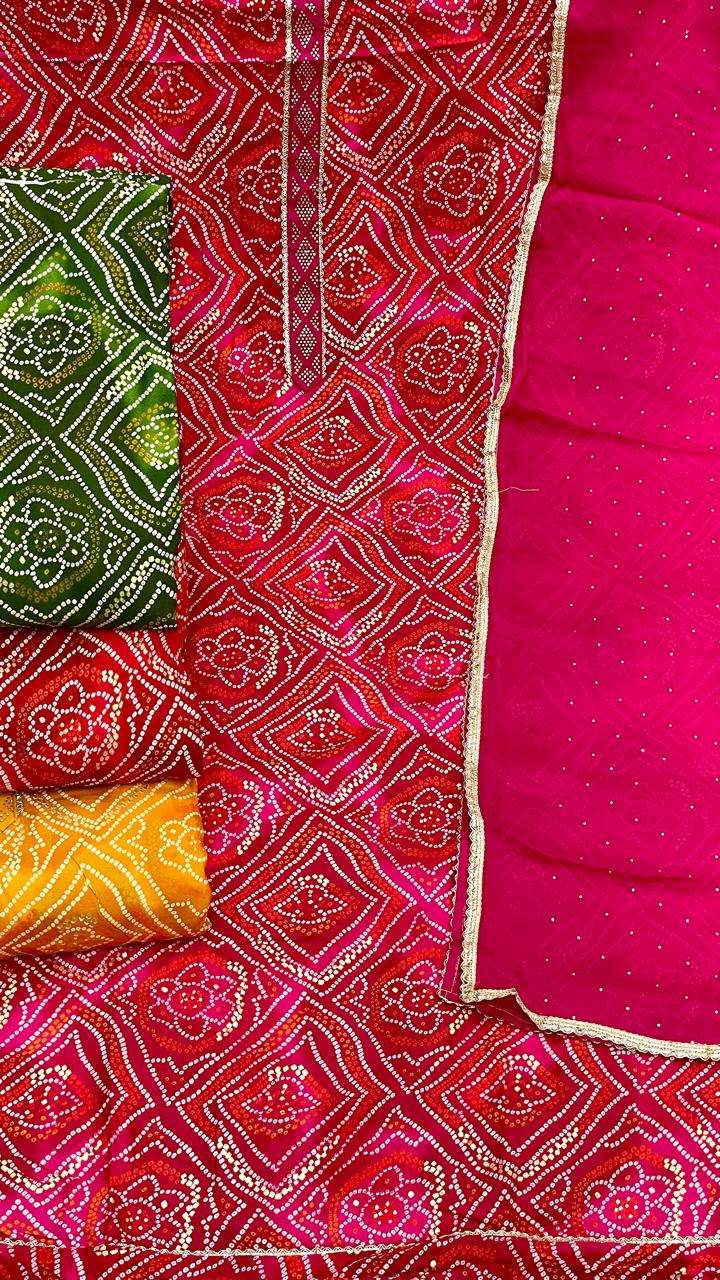 MF SIARA RAYON FOIL PRINT WITH FANCY SWAROVSKI WORK SUIT
