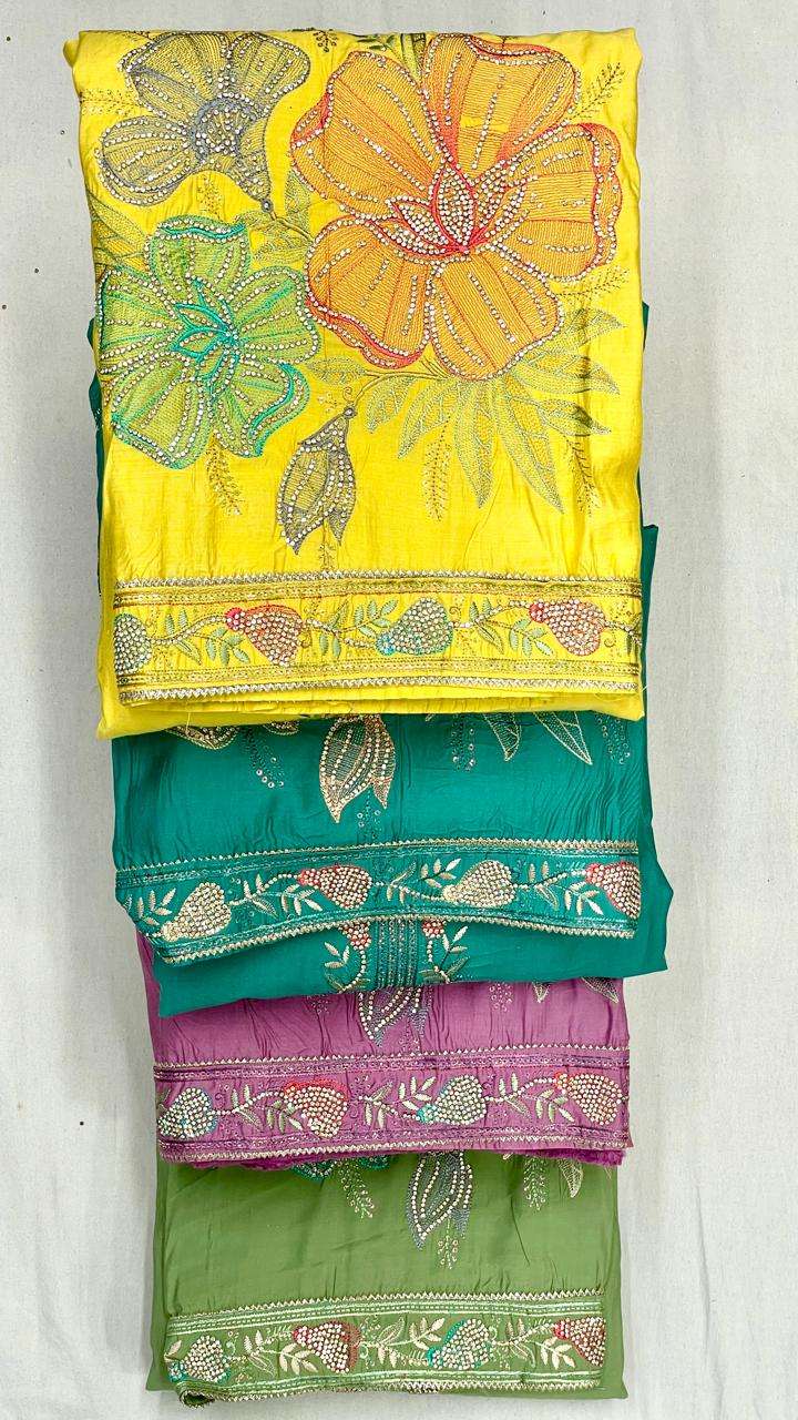 MF SIARA VOL 2 SILK WITH FANCY EMBBROIDERY WORK SUIT