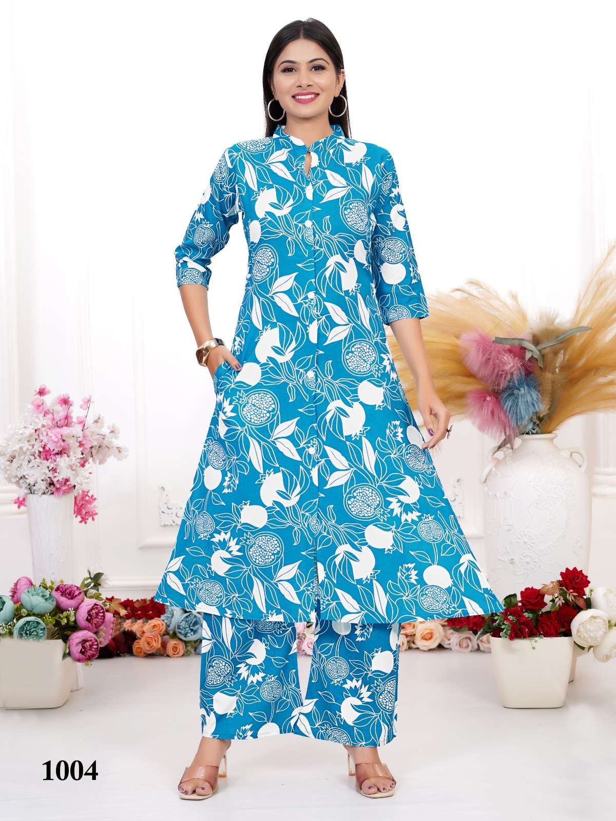 PADMAVATI TEXTILES DULHARI VOL 2 RAYON PRINT FANCY KURTI WITH BOTTOM SET