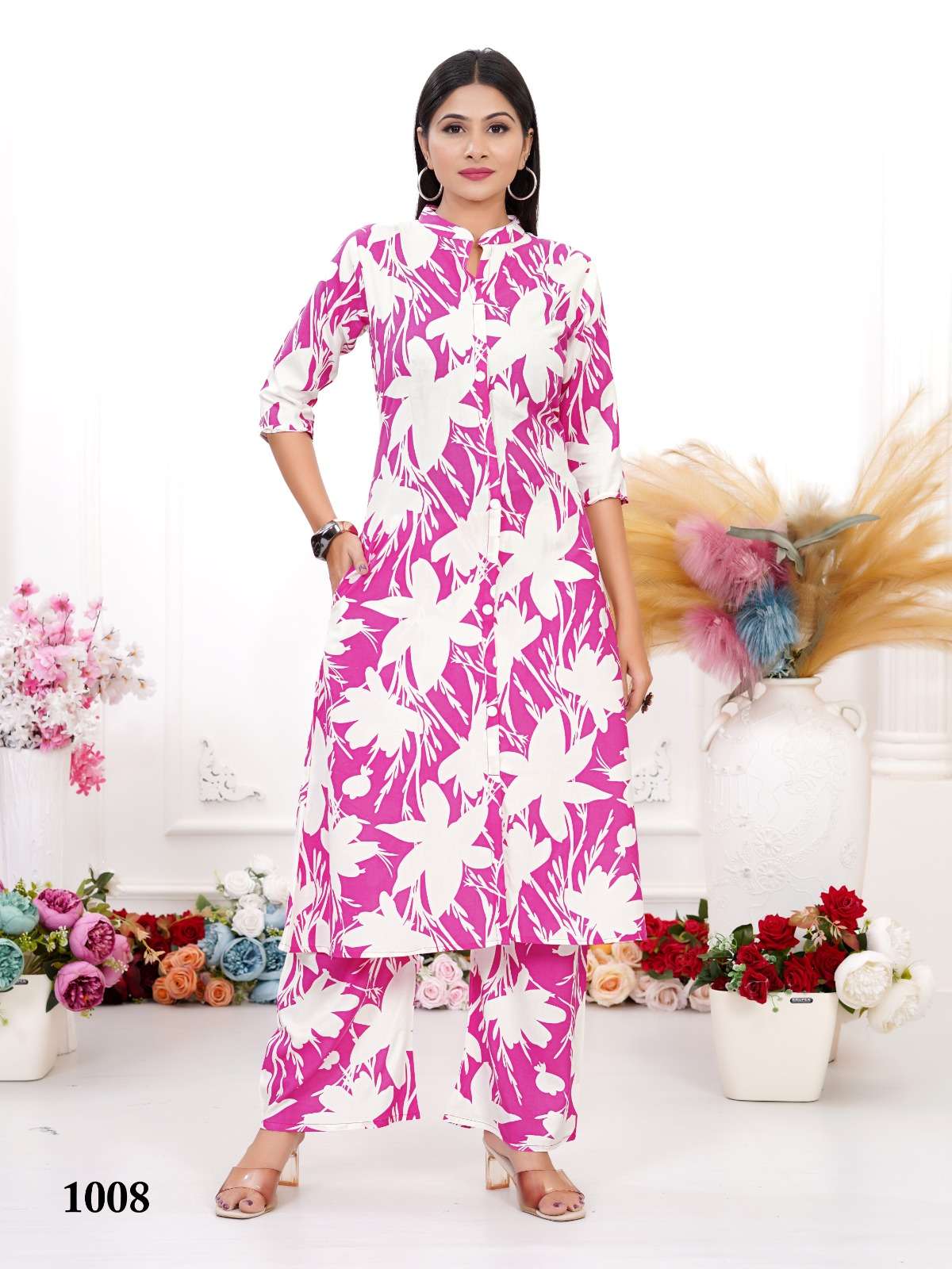PADMAVATI TEXTILES DULHARI VOL 2 RAYON PRINT FANCY KURTI WITH BOTTOM SET