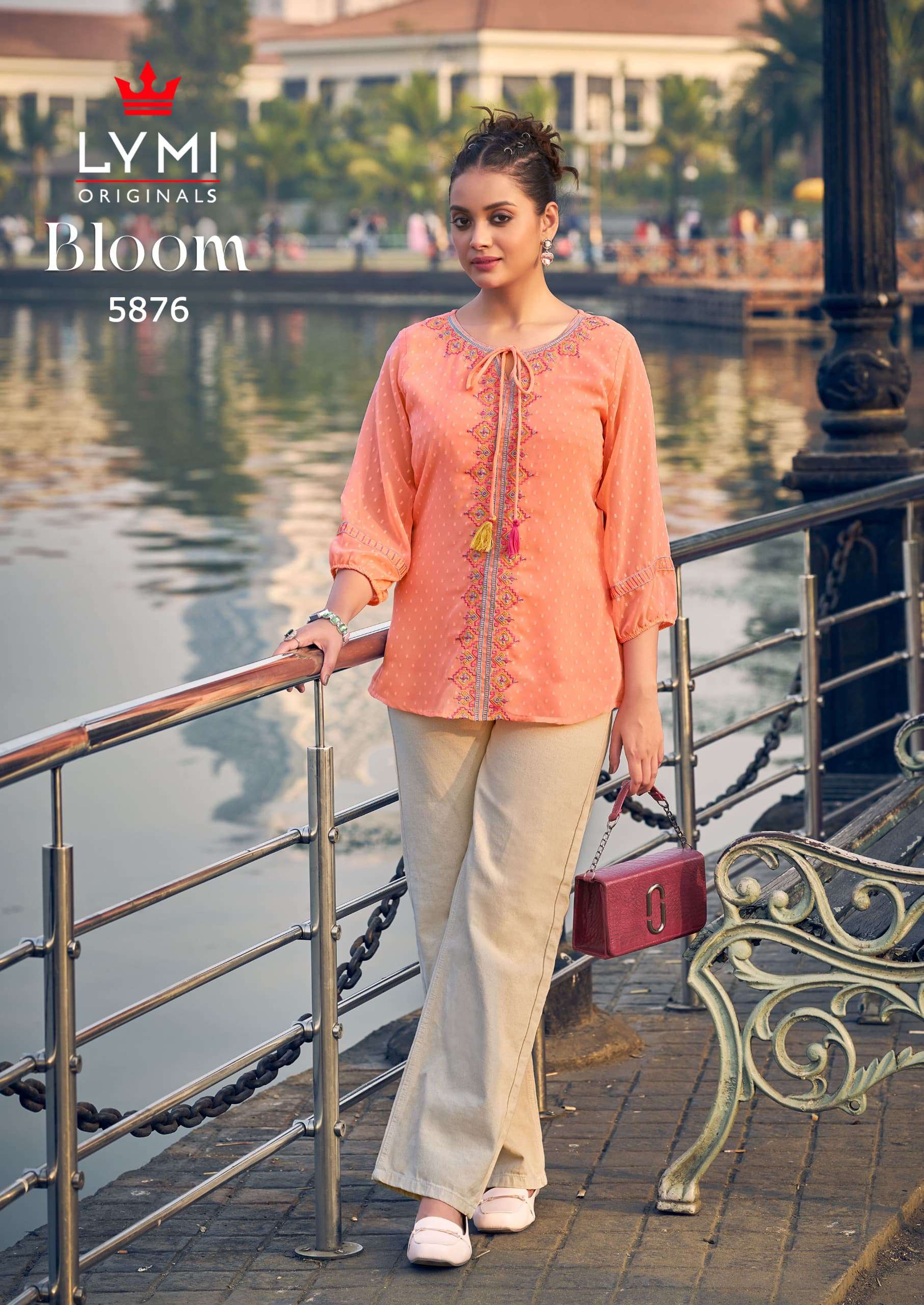 RANGOON BLOOM FANCY CAUSAL WEAR LADIES TOP