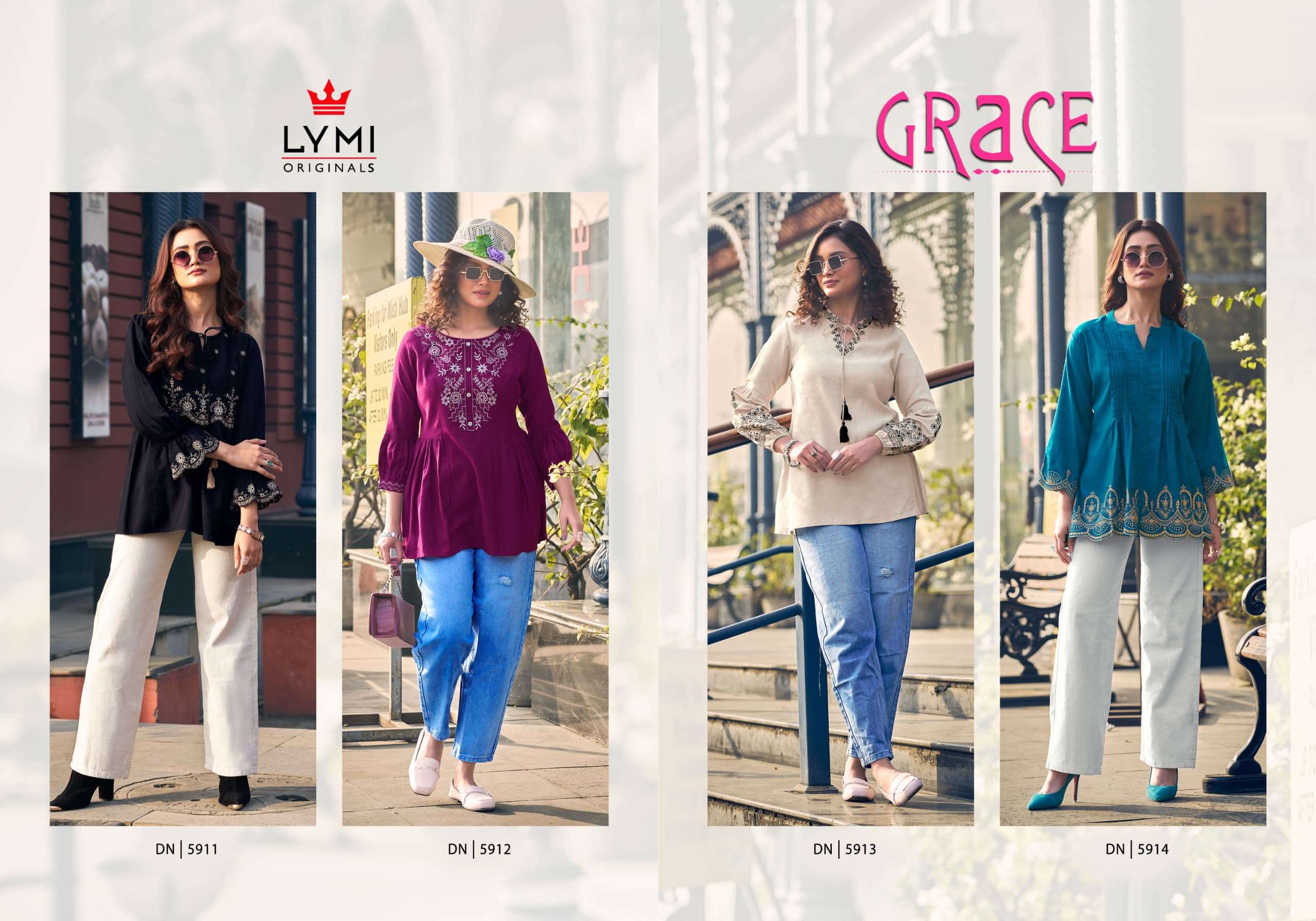 RANGOON LYMI GRACE FANCY WESTERN WEAR LADIES TOP