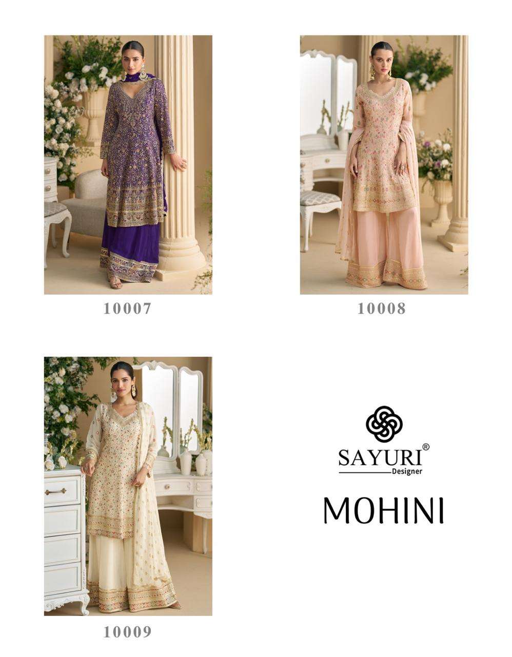 SAYURI DESIGNER MOHINI HEAVY ELEGANT DESIGNER PARTY WEAR SUIT