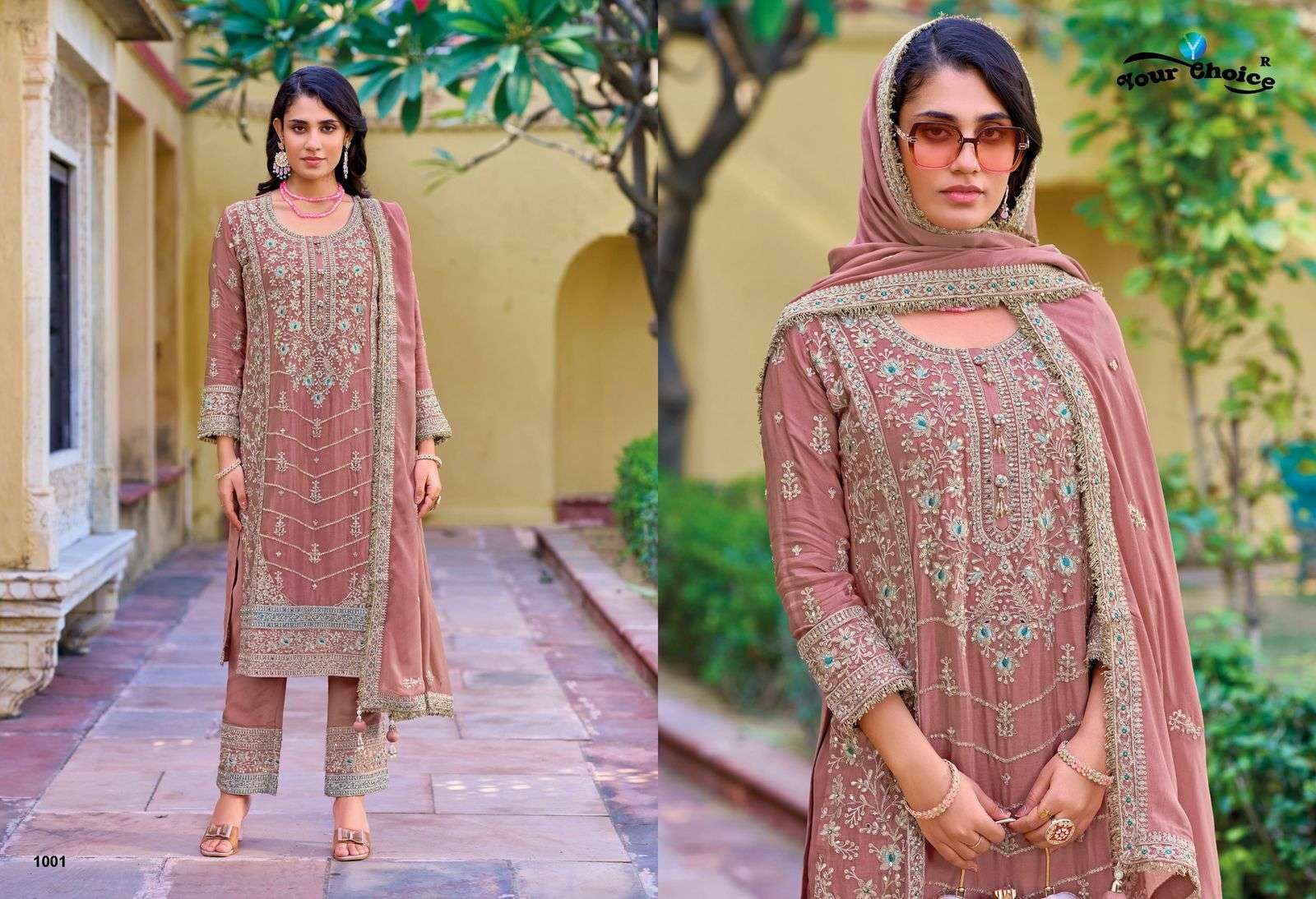 YOUR CHOICE ZARINA HEAVY ELEGANT EMBROIDERED EID WEAR SUIT