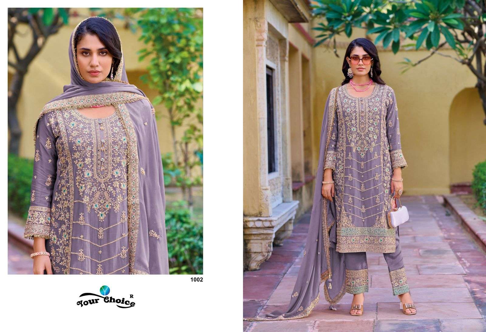 YOUR CHOICE ZARINA HEAVY ELEGANT EMBROIDERED EID WEAR SUIT