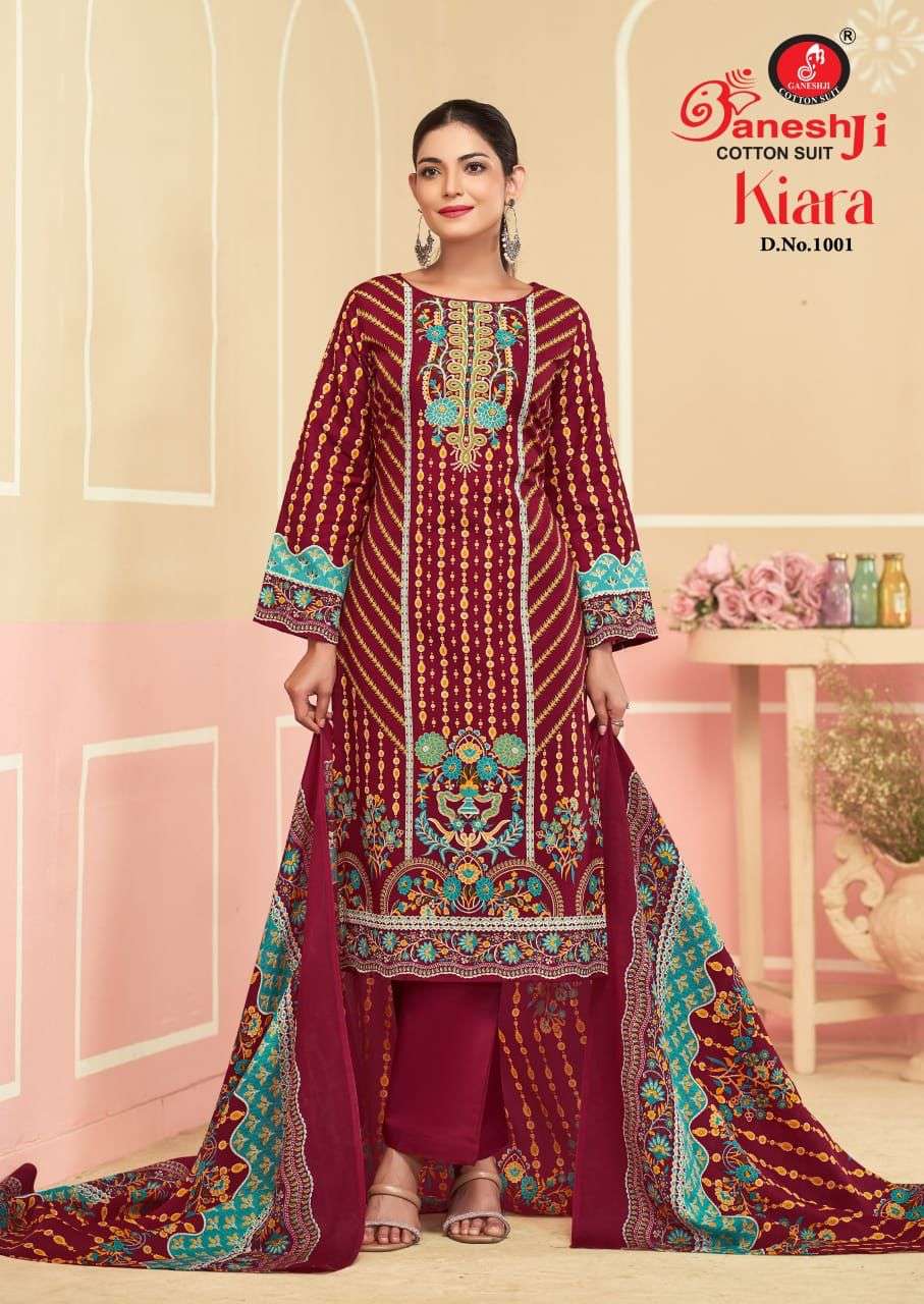 GANESH JI COTTON SUIT KIARA VOL 1 COTTON PRINTS SALWAR SUIT