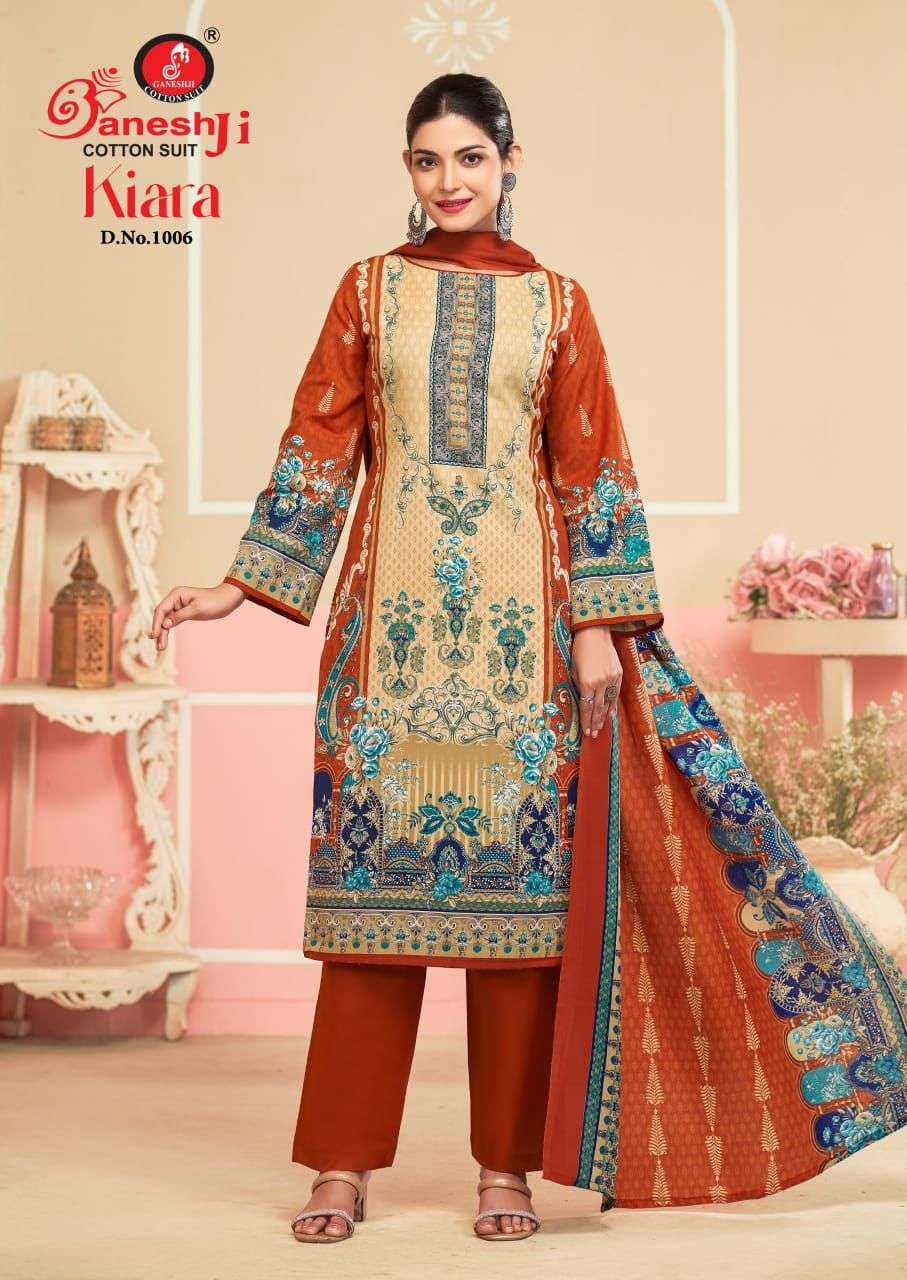 GANESH JI COTTON SUIT KIARA VOL 1 COTTON PRINTS SALWAR SUIT