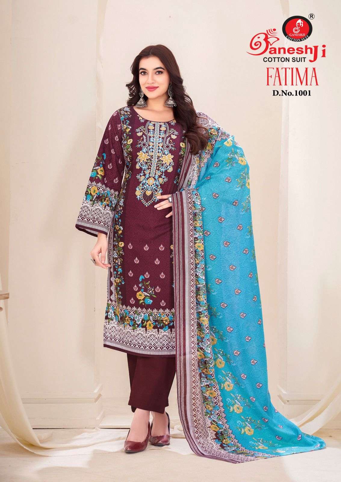 GANESHJI COTTON SUIT FATIMA COTTON DIGITAL PRINT SALWAR SUIT