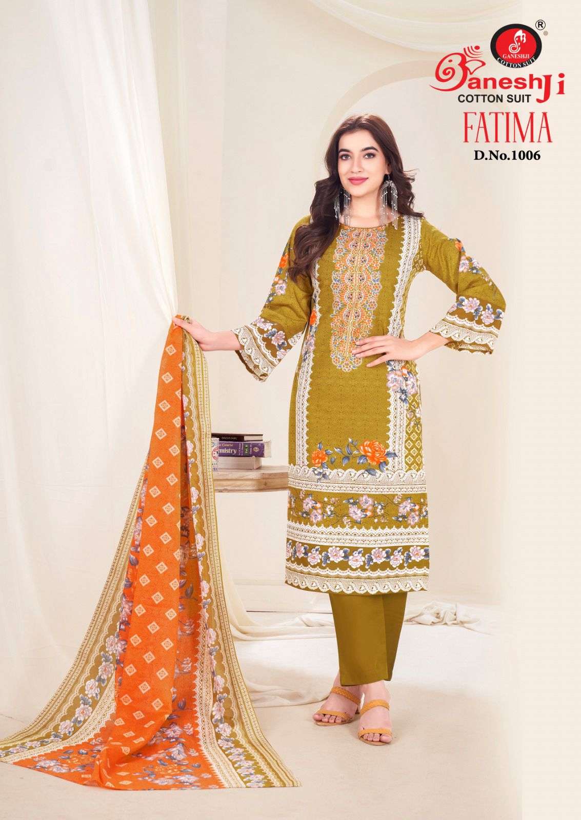 GANESHJI COTTON SUIT FATIMA COTTON DIGITAL PRINT SALWAR SUIT