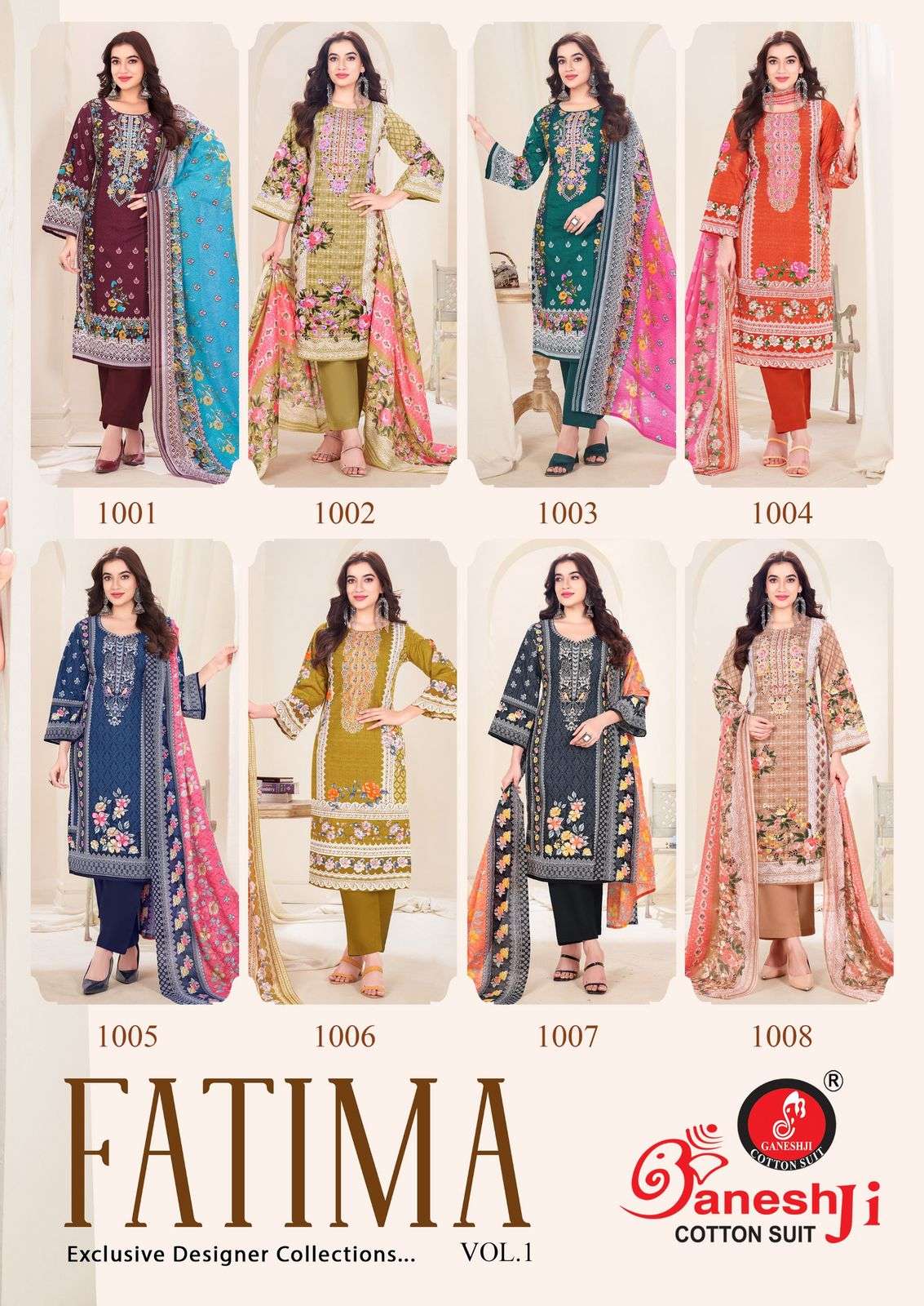 GANESHJI COTTON SUIT FATIMA COTTON DIGITAL PRINT SALWAR SUIT
