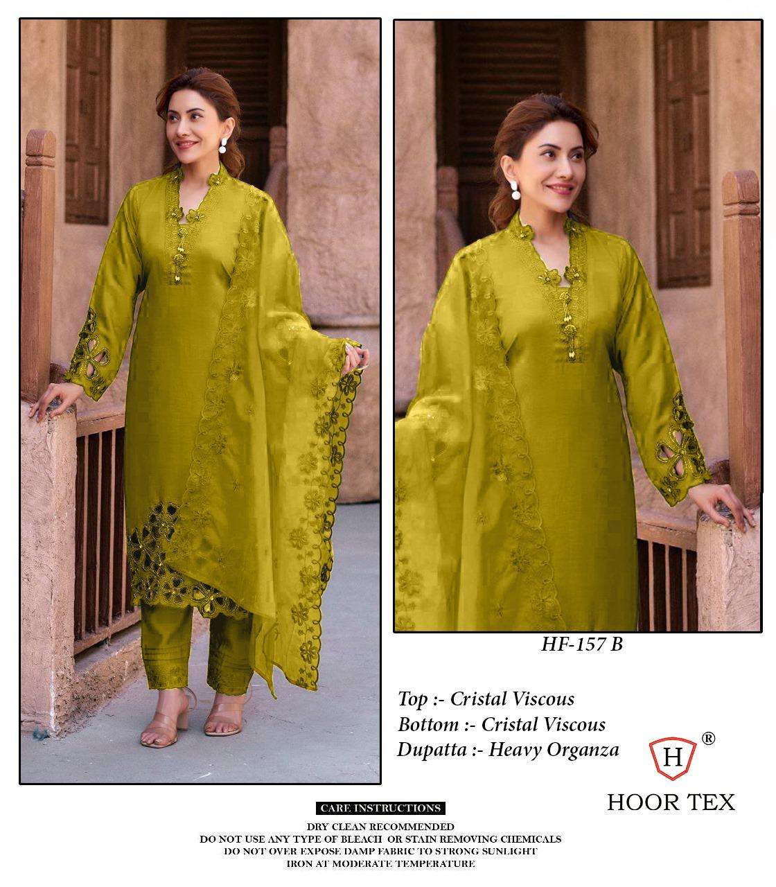HOOR TEX HF 157 VISCOSE FANCY READY MADE PAKISTANI SUIT