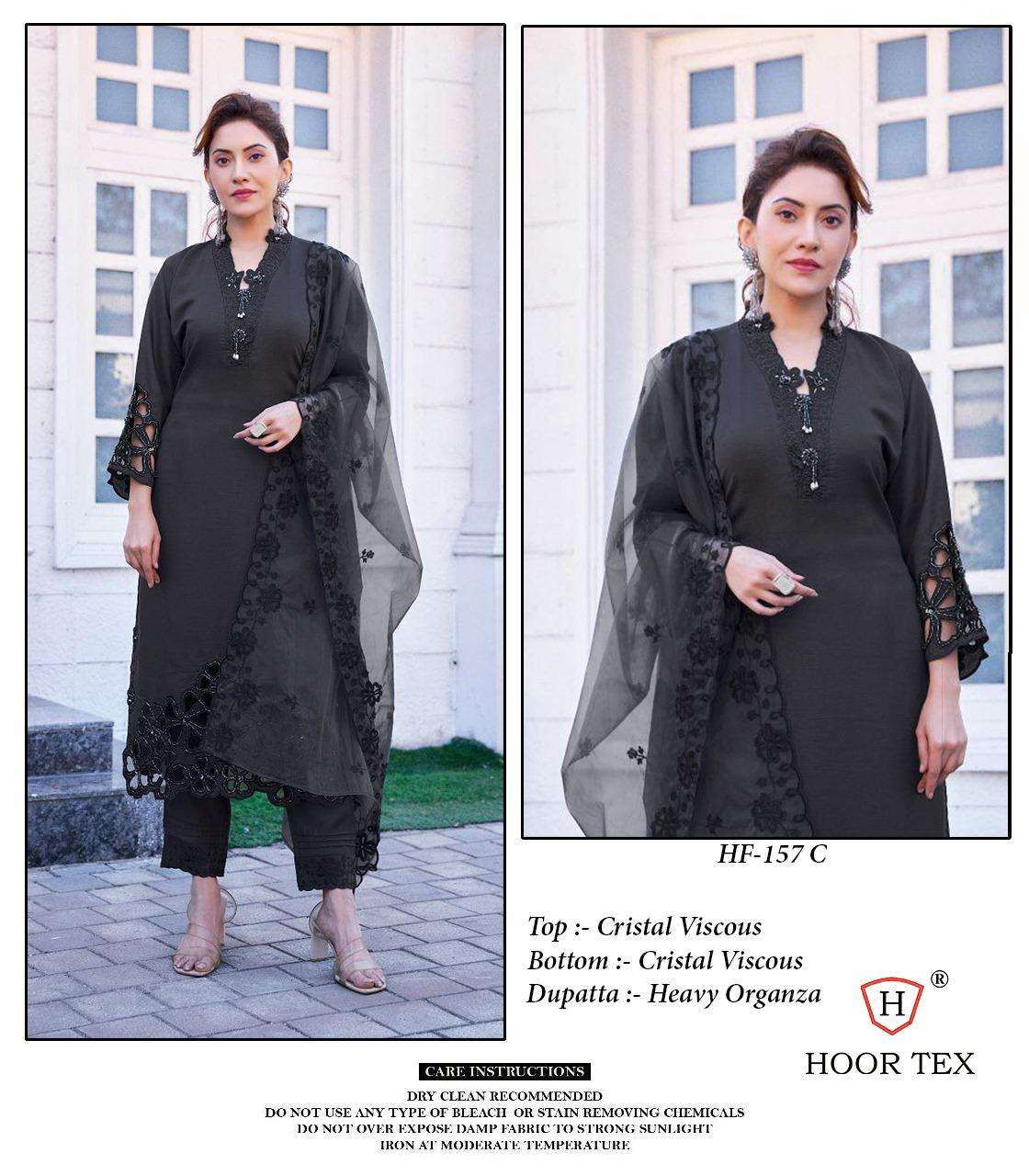 HOOR TEX HF 157 VISCOSE FANCY READY MADE PAKISTANI SUIT