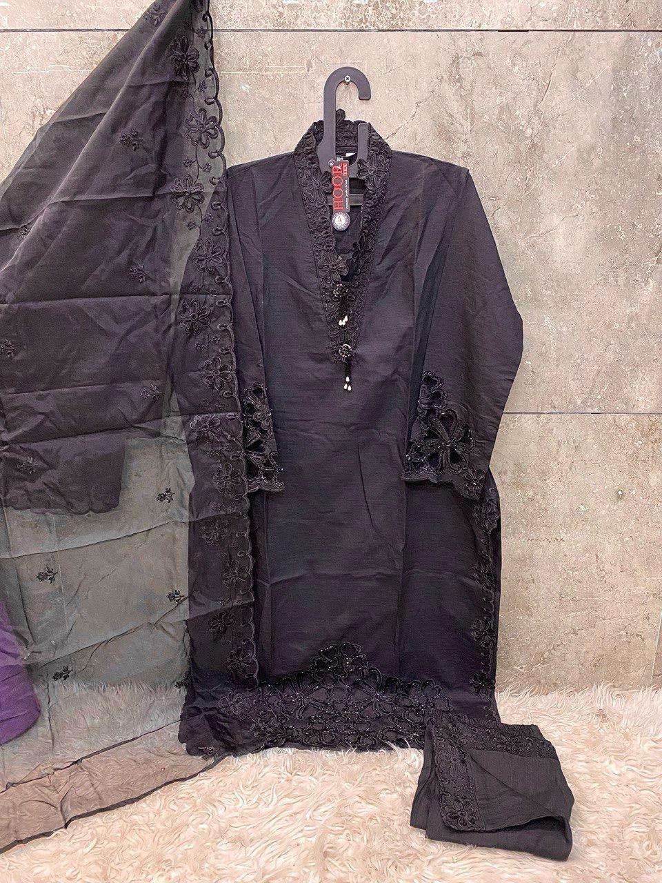 HOOR TEX HF 157 VISCOSE FANCY READY MADE PAKISTANI SUIT