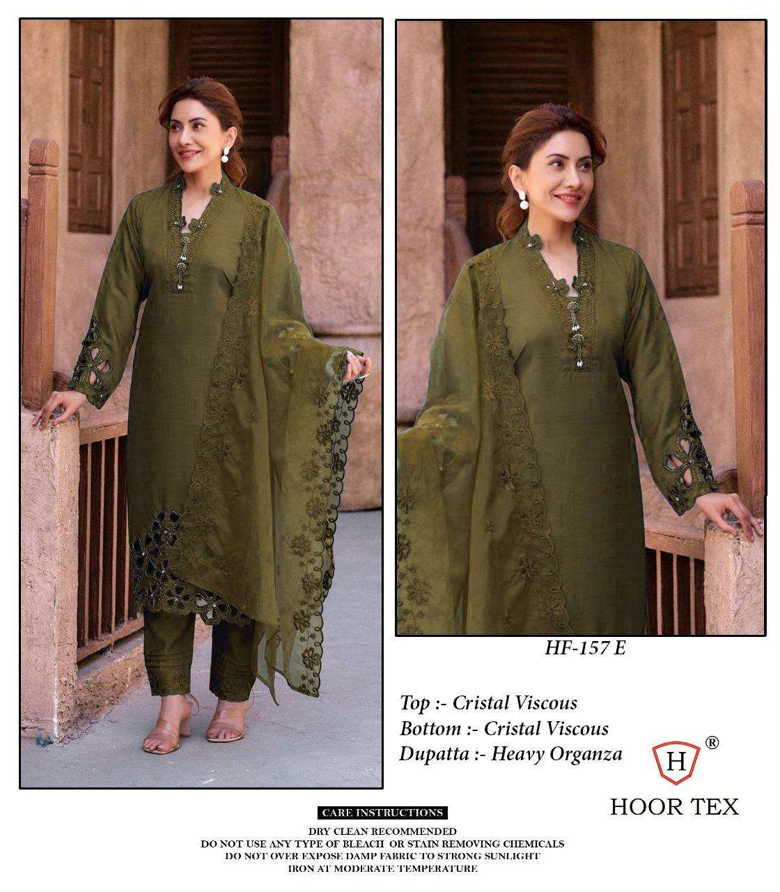HOOR TEX HF 157 VISCOSE FANCY READY MADE PAKISTANI SUIT