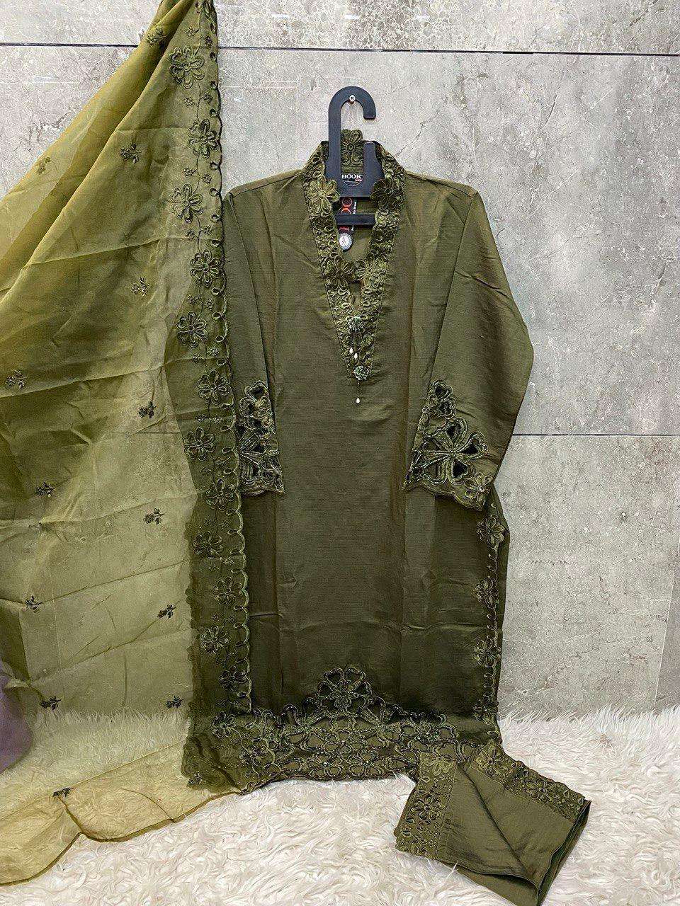 HOOR TEX HF 157 VISCOSE FANCY READY MADE PAKISTANI SUIT