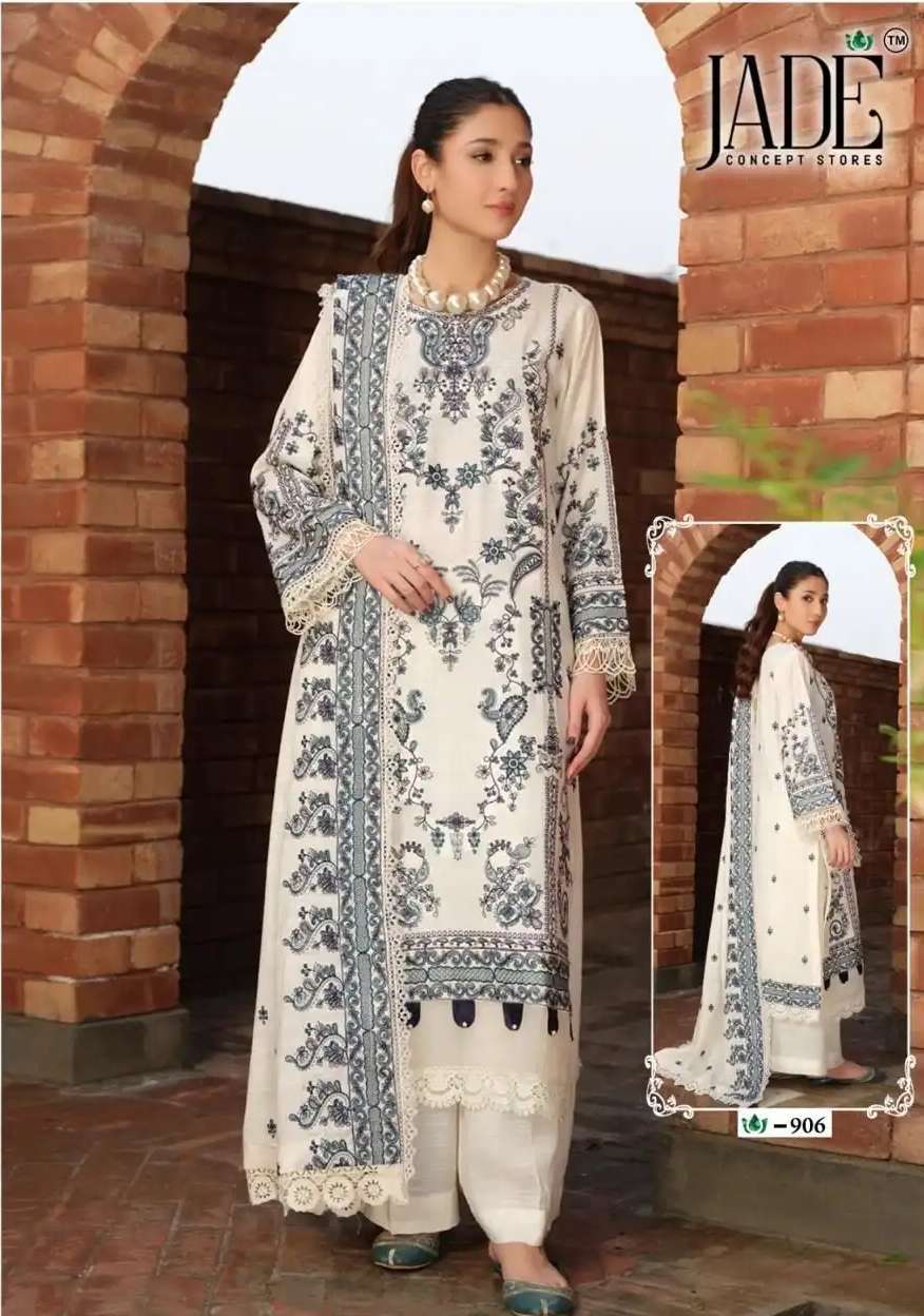JADE CRIMSON EXCLUSIVE HEAVY LAWN COLLECTION VOL 9 LAWN COTTON DIGITAL PRINT SUIT