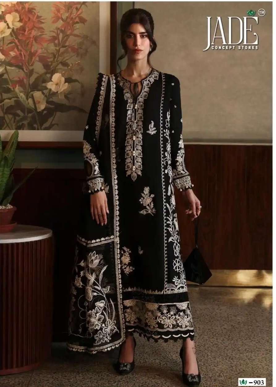 JADE CRIMSON EXCLUSIVE HEAVY LAWN COLLECTION VOL 9 LAWN COTTON DIGITAL PRINT SUIT