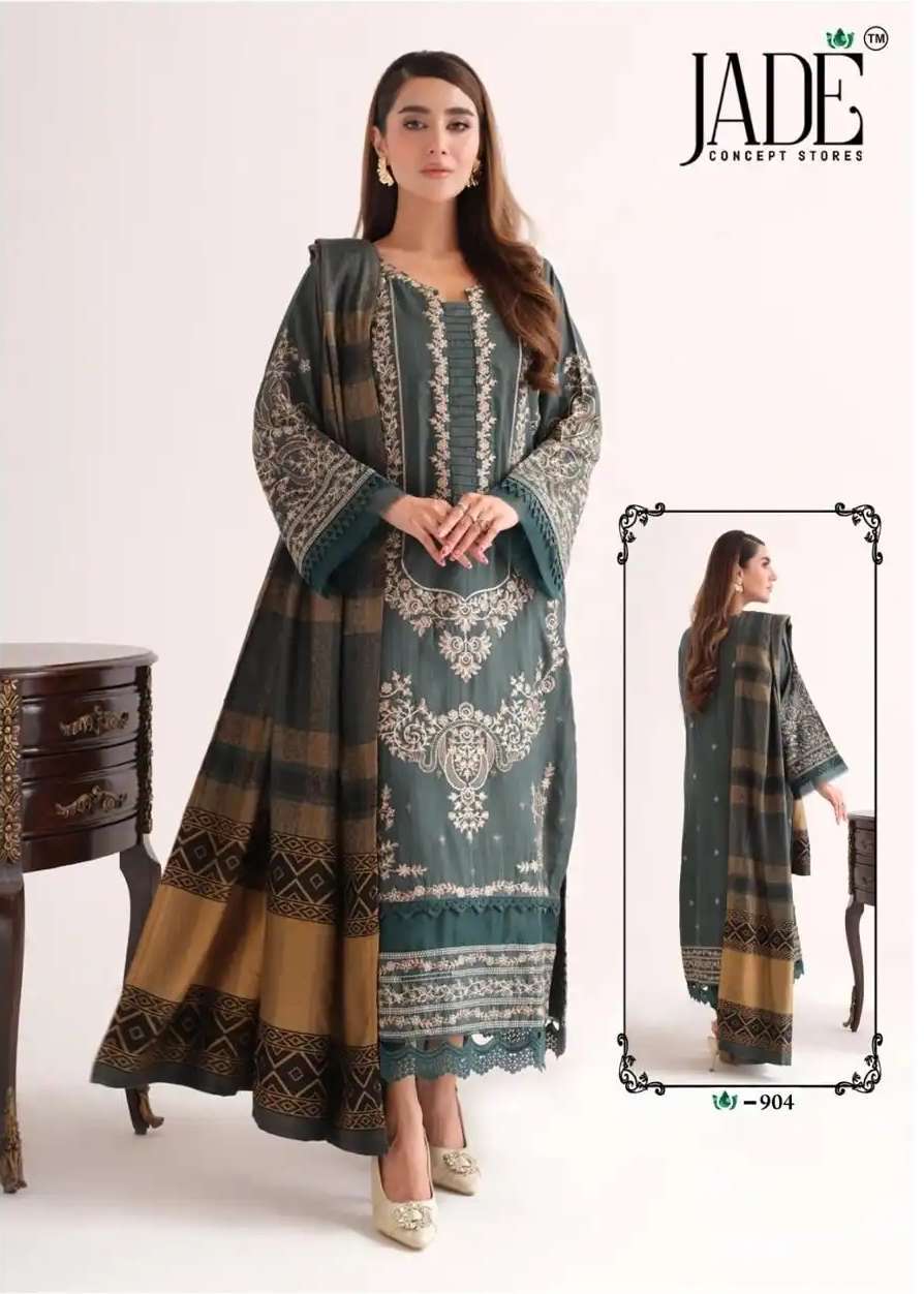 JADE CRIMSON EXCLUSIVE HEAVY LAWN COLLECTION VOL 9 LAWN COTTON DIGITAL PRINT SUIT
