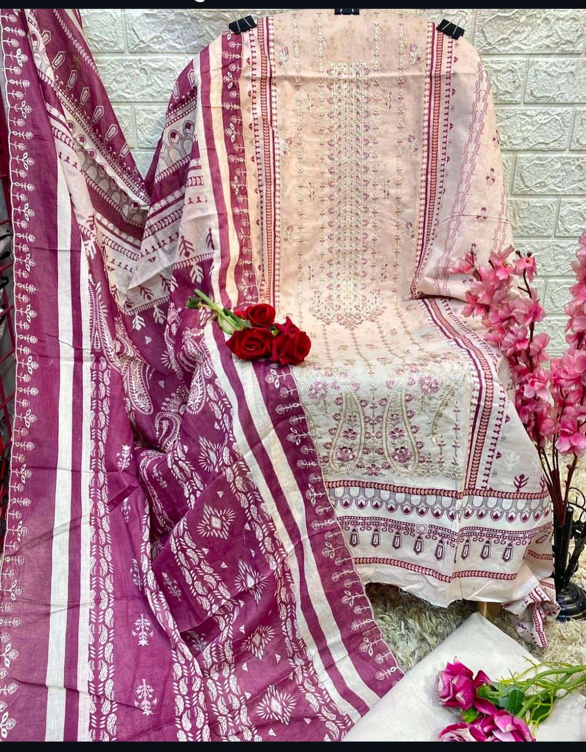JIHAN BIN SAEED LAWN COLLECTION VOL 14 LAWN COTTON SALWAR KAMEEZ