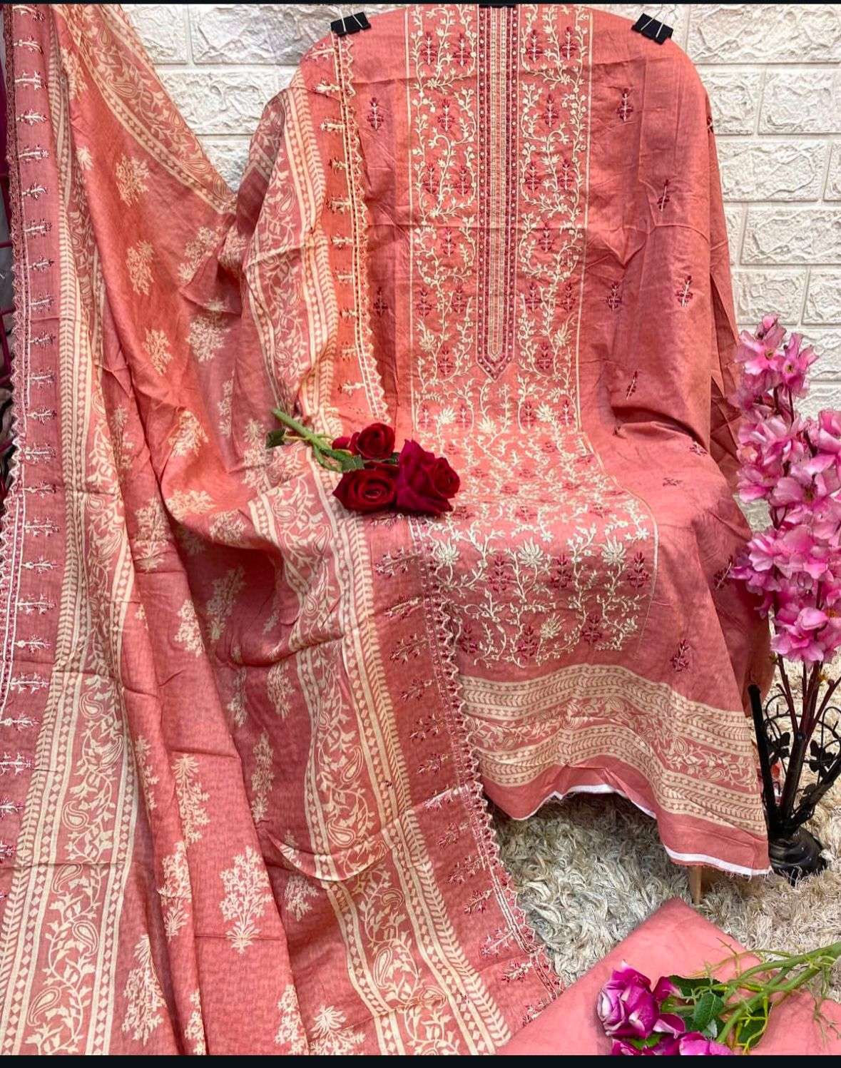 JIHAN BIN SAEED LAWN COLLECTION VOL 14 LAWN COTTON SALWAR KAMEEZ