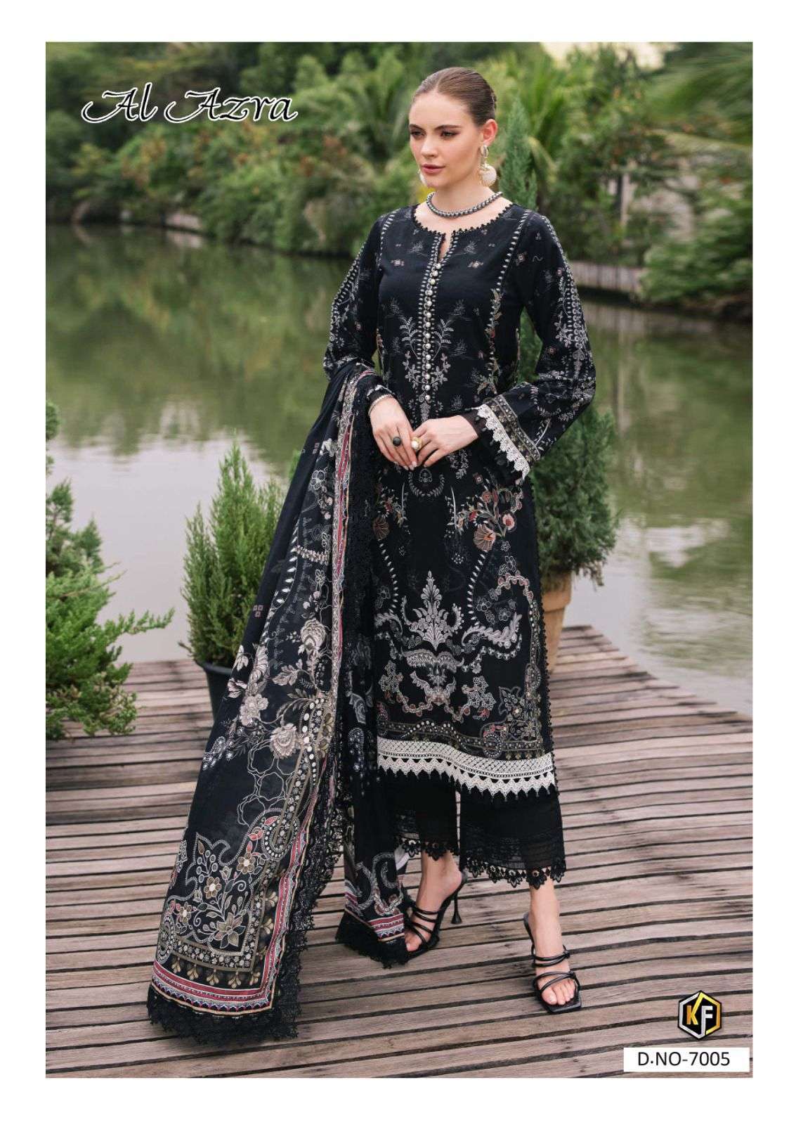 KEVAL FAB AL AZARA VOL 7 COTTON DIGITAL PRINT SALWAR SUIT