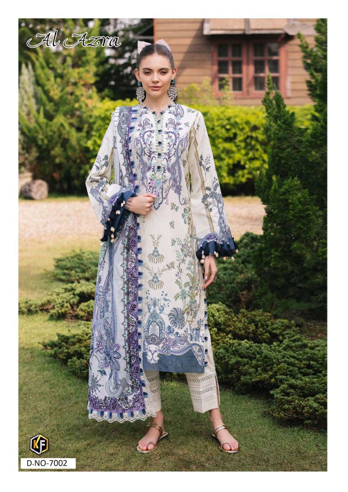 KEVAL FAB AL AZARA VOL 7 COTTON DIGITAL PRINT SALWAR SUIT