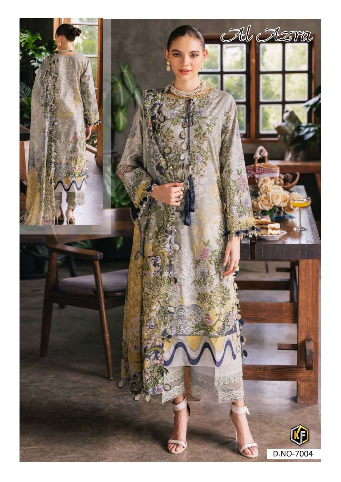 KEVAL FAB AL AZARA VOL 7 COTTON DIGITAL PRINT SALWAR SUIT