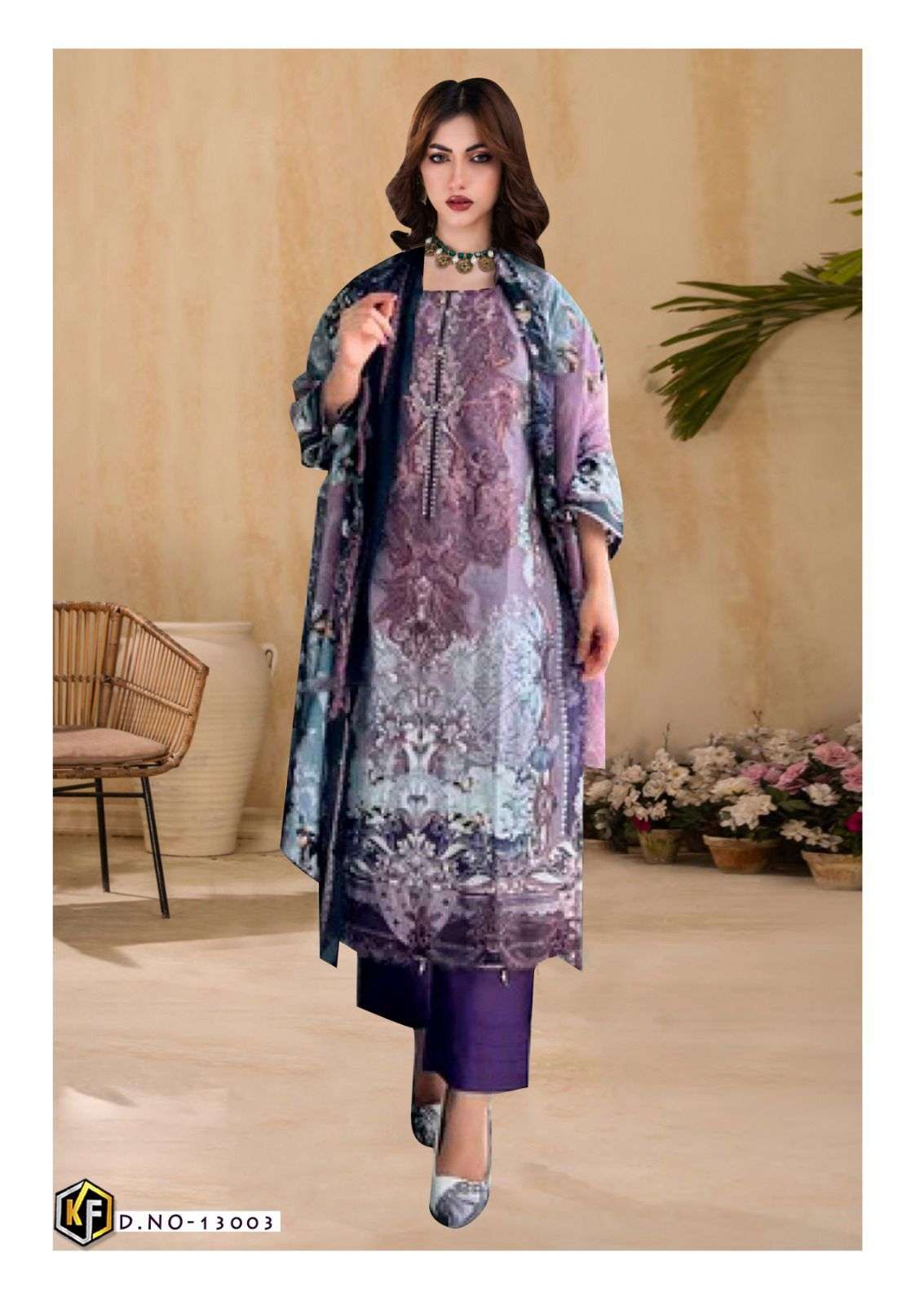 KEVAL FAB K KASHA NX HIT VOL 13 COTTON DIGITAL PRINT SALWAR SUIT
