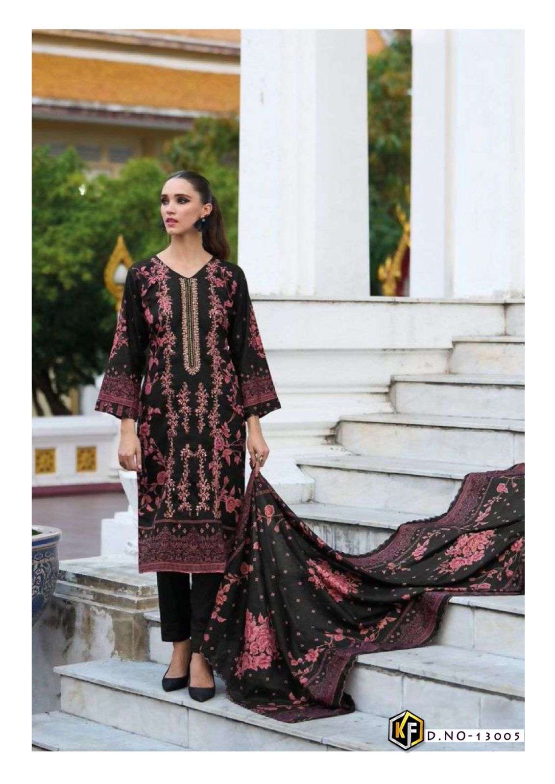 KEVAL FAB K KASHA NX HIT VOL 13 COTTON DIGITAL PRINT SALWAR SUIT