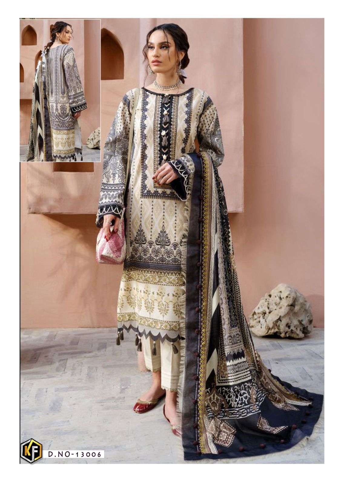 KEVAL FAB K KASHA NX HIT VOL 13 COTTON DIGITAL PRINT SALWAR SUIT