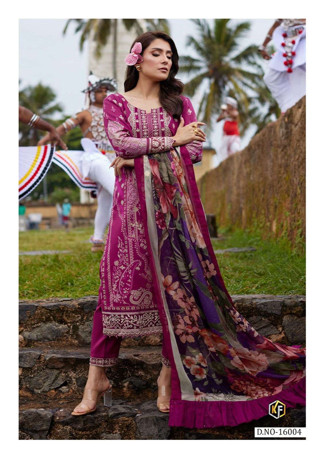 KEVAL FAB MARYUM & MARIA VOL 16 COTTON DIGITAL PRINTS SALWAR SUIT