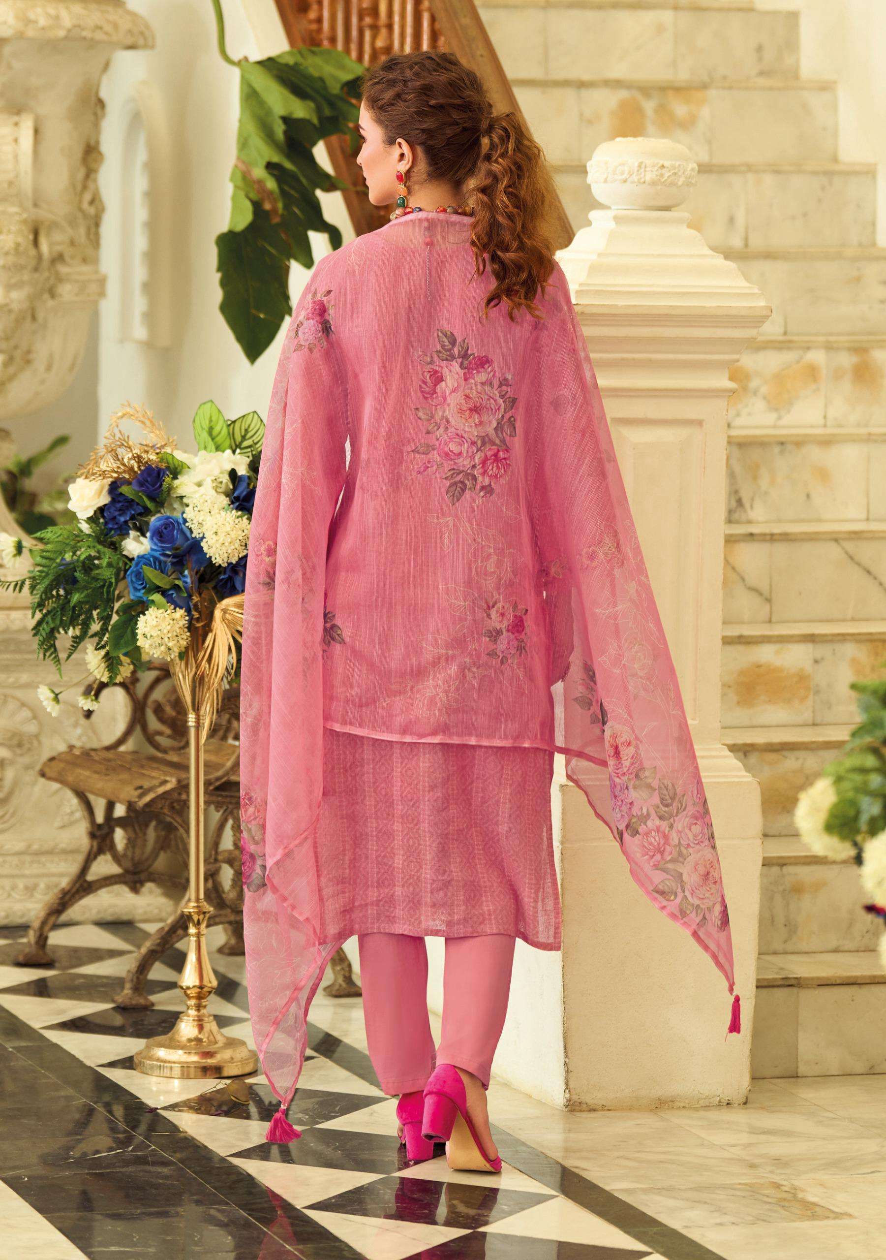LADY LEELA SUMMER TRENDS VOL 2  SCHIFFLI COTTON DESIGNER WORK LADIES SUIT