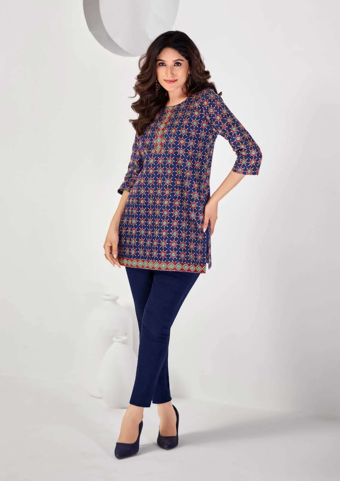 MAYUR CREATION CRYSTAL VOL 4 FANCY SUMMER WEAR SHORT KURTI