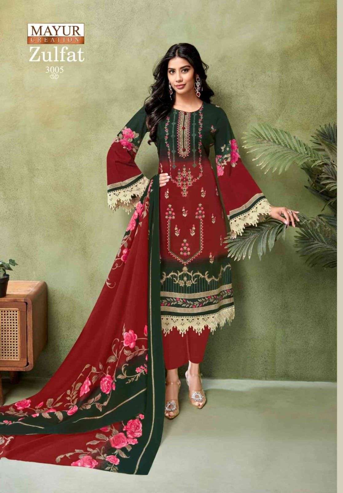 MAYUR CREATION ZULFAT VOL 3 COTTON DIGITAL PRINT SALWAR SUIT