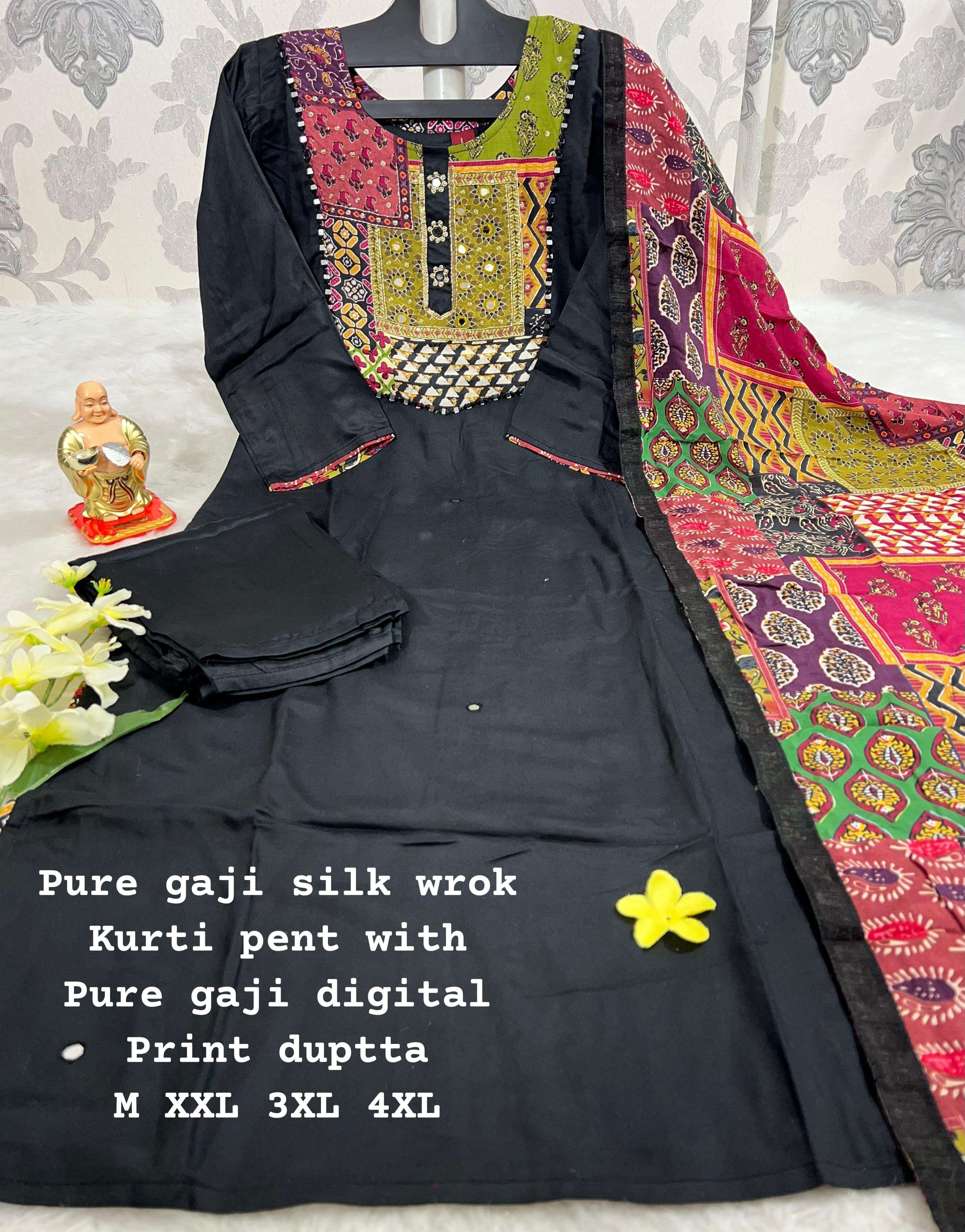 MF FESTIVE WEAR COLLECTIONS SILK DESIGNER READY MADE SUIT
