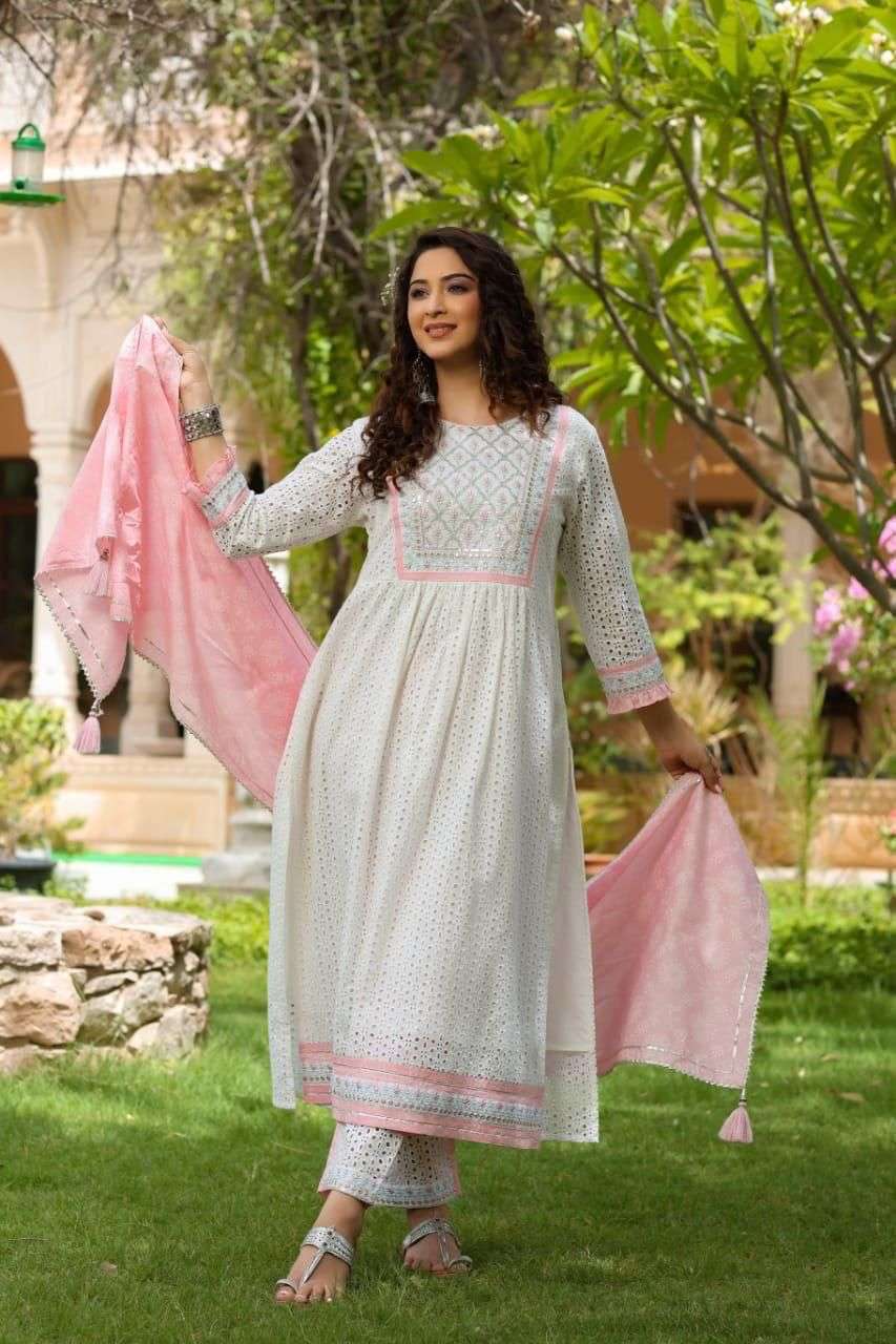 MF NAIRA CUT COLLECTION COTTON BEAUTIFUL LOOK DESIGNER SUIT