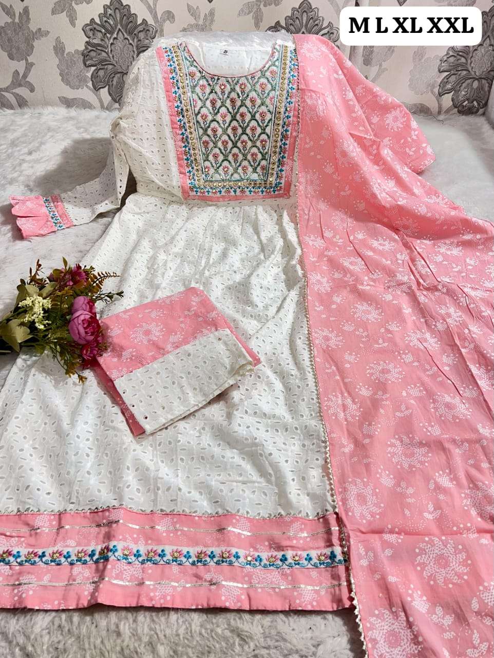 MF NAIRA CUT COLLECTION COTTON BEAUTIFUL LOOK DESIGNER SUIT