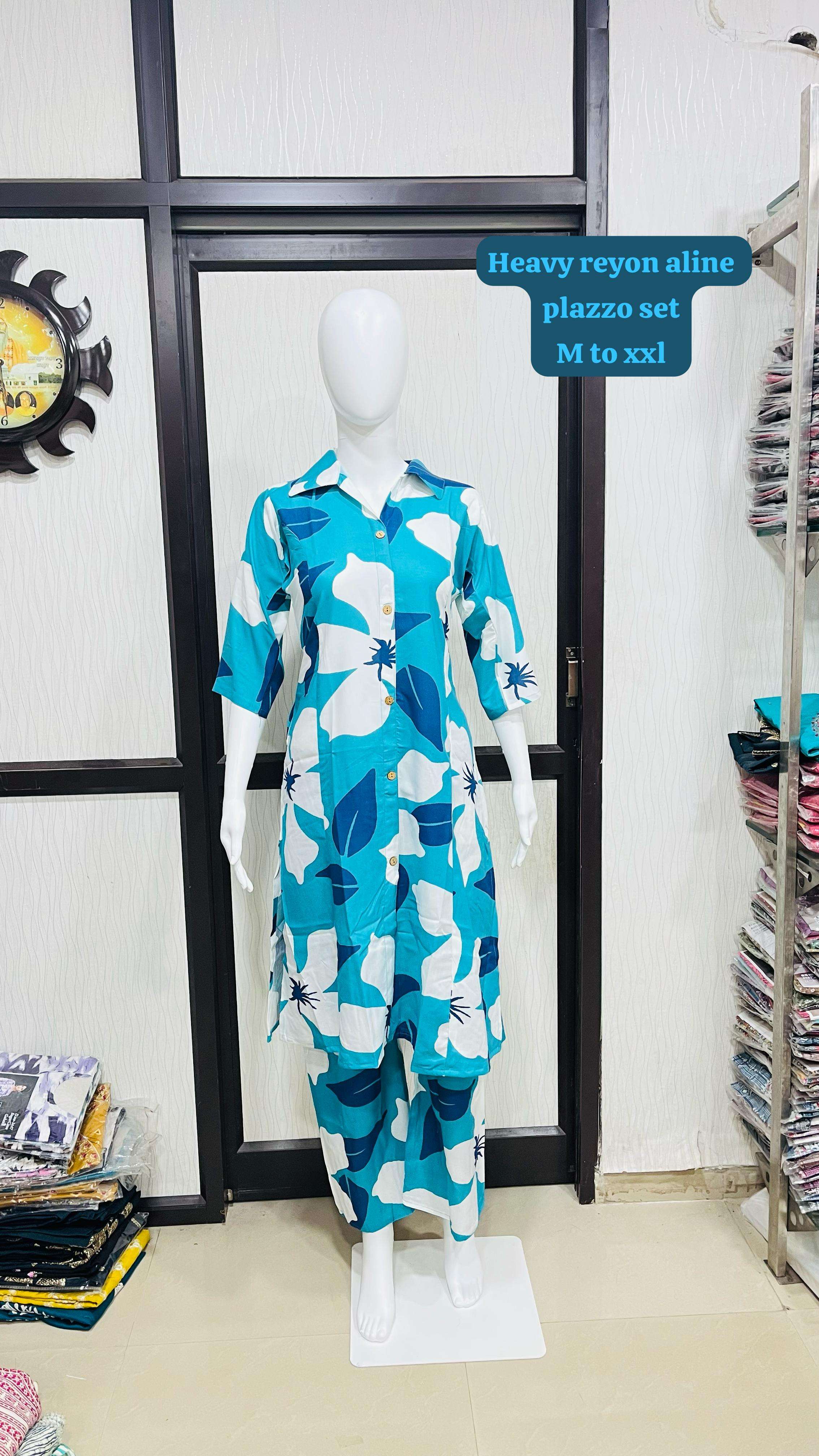 MF PIC & CHOOSE COLECTION RAYON DIGITAL PRINT FANCY SUMMER WEAR CO-ORD SET